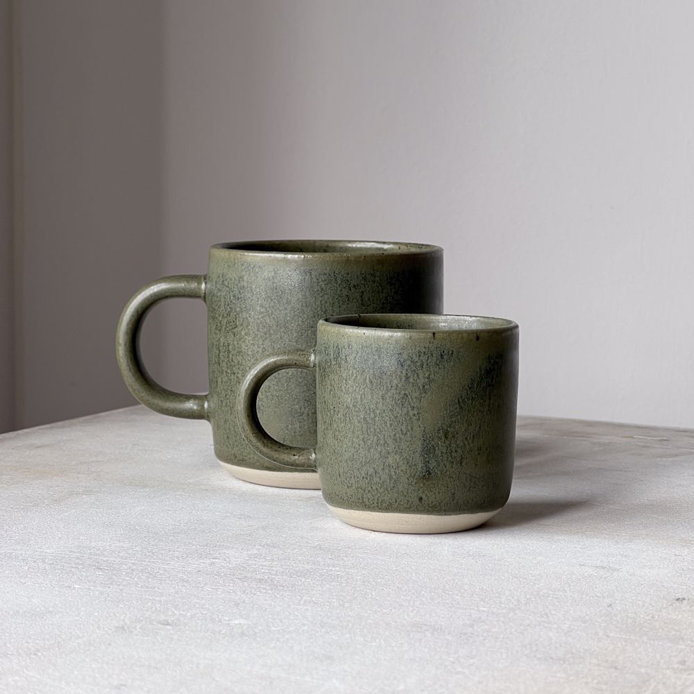 Keramik kopper med hank