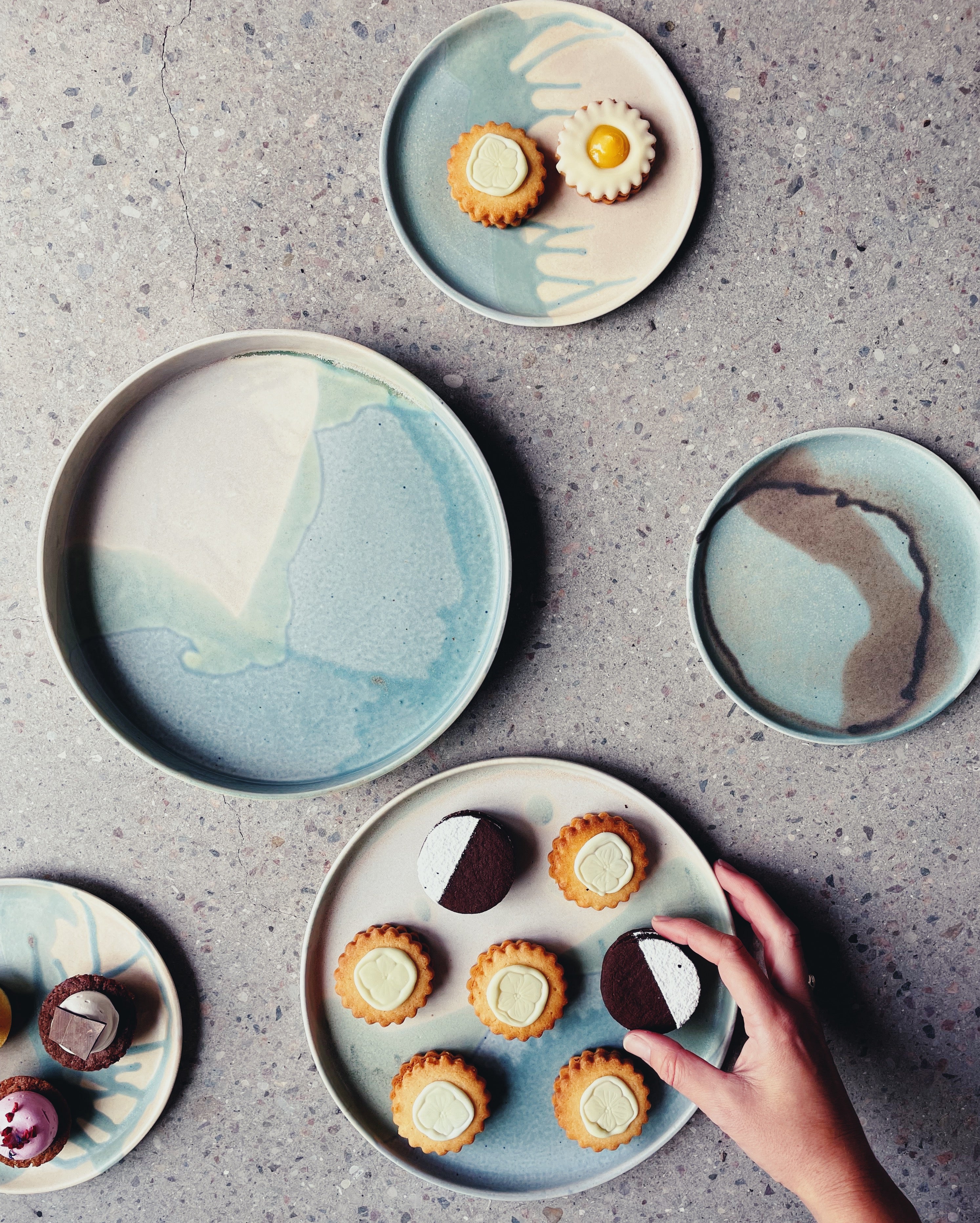 Middagstallerken (Ø24 cm) - Vandkant