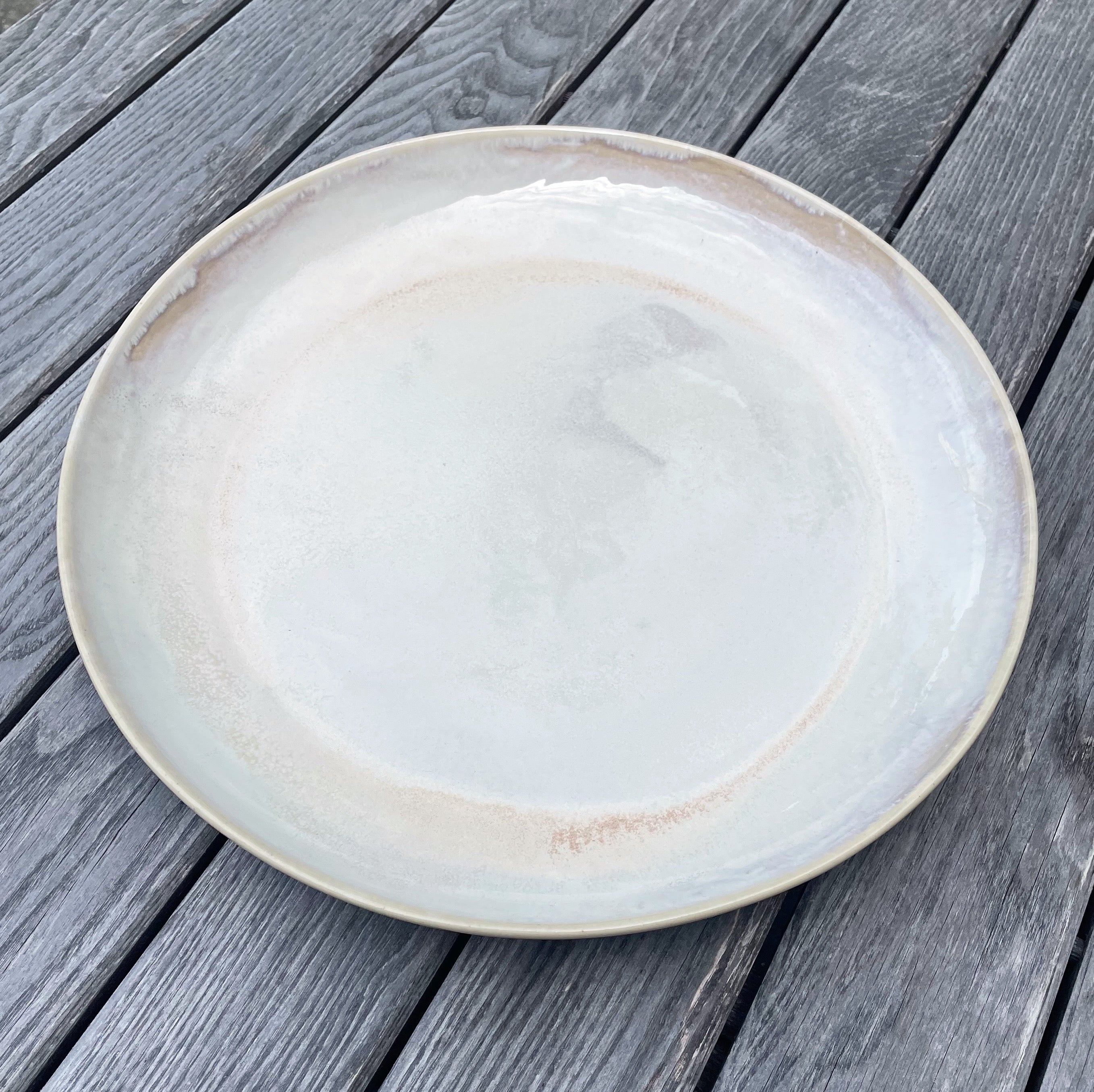 Tone unika fad (Ø40 cm) - Creme