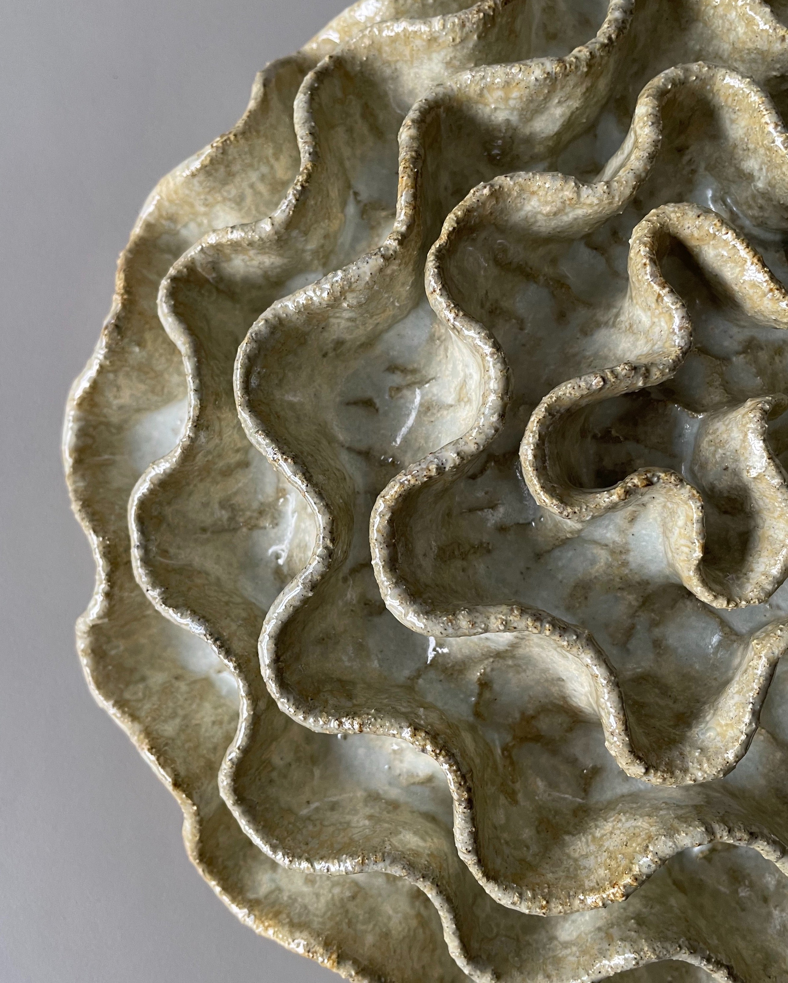 Væg Koral no. 41 - Brun/Beige - Stor