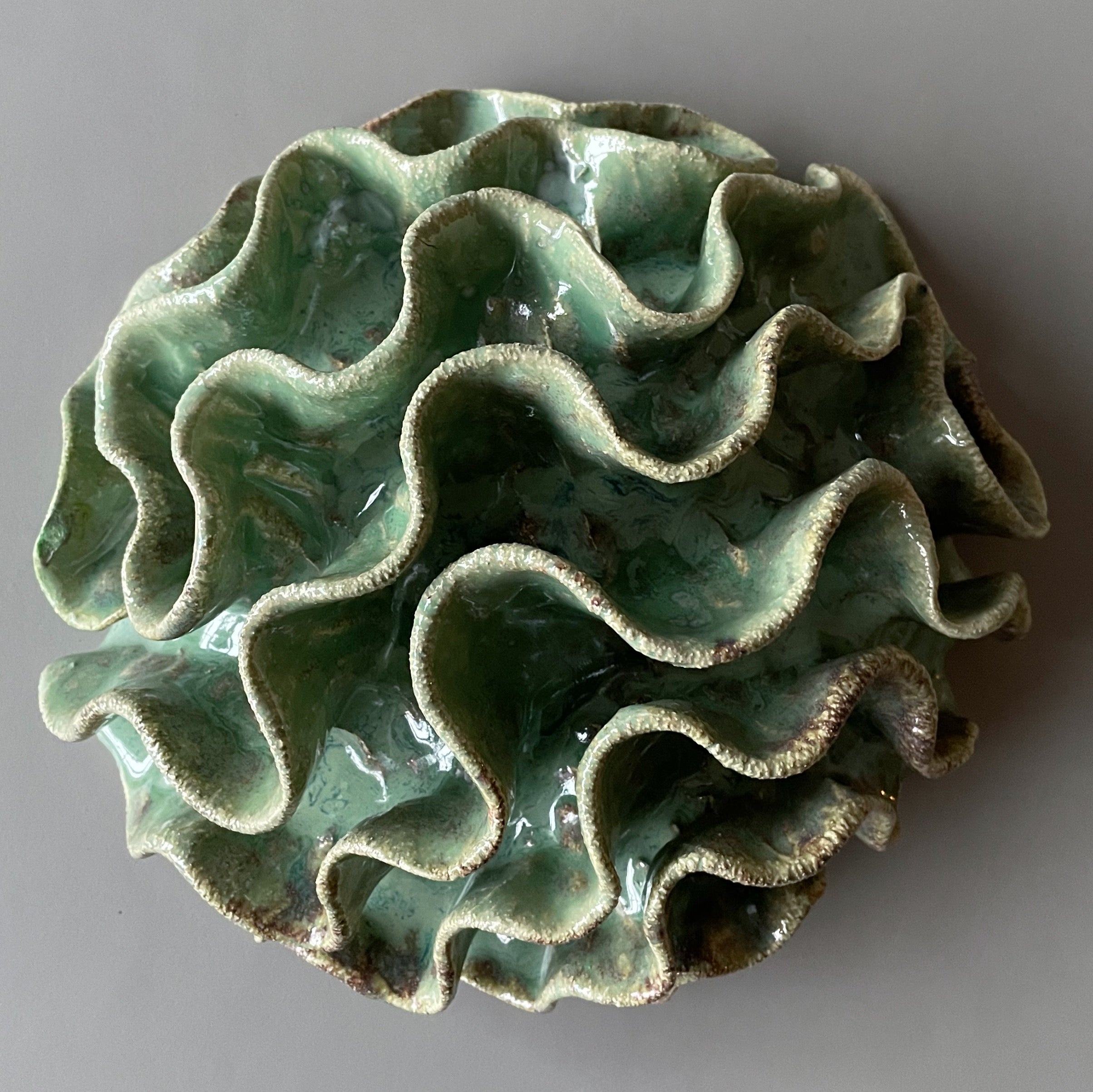 Væg Koral no. 32 - Grøn - Stor