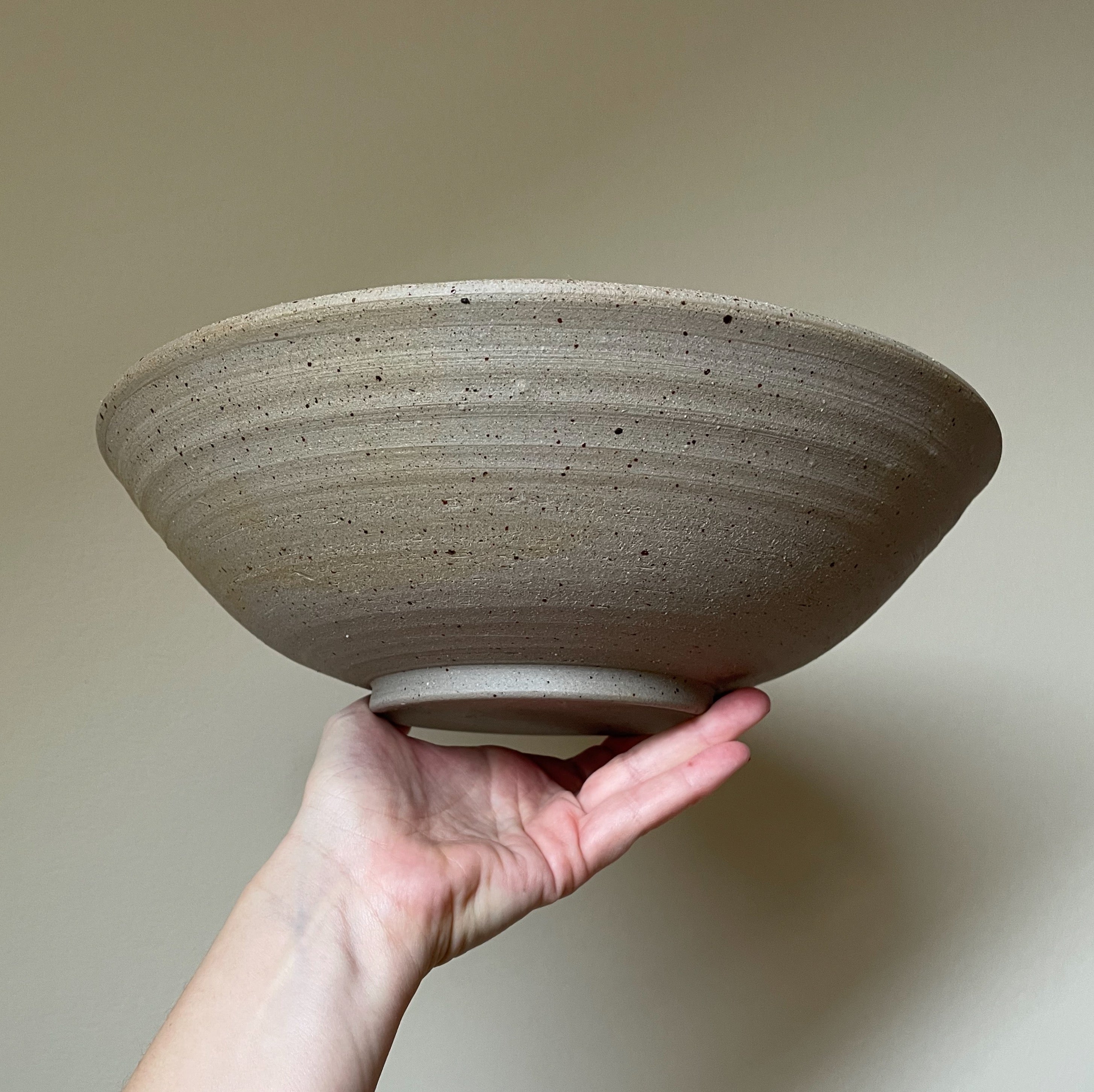 Stor salatskål (Ø:29 cm) - Gul