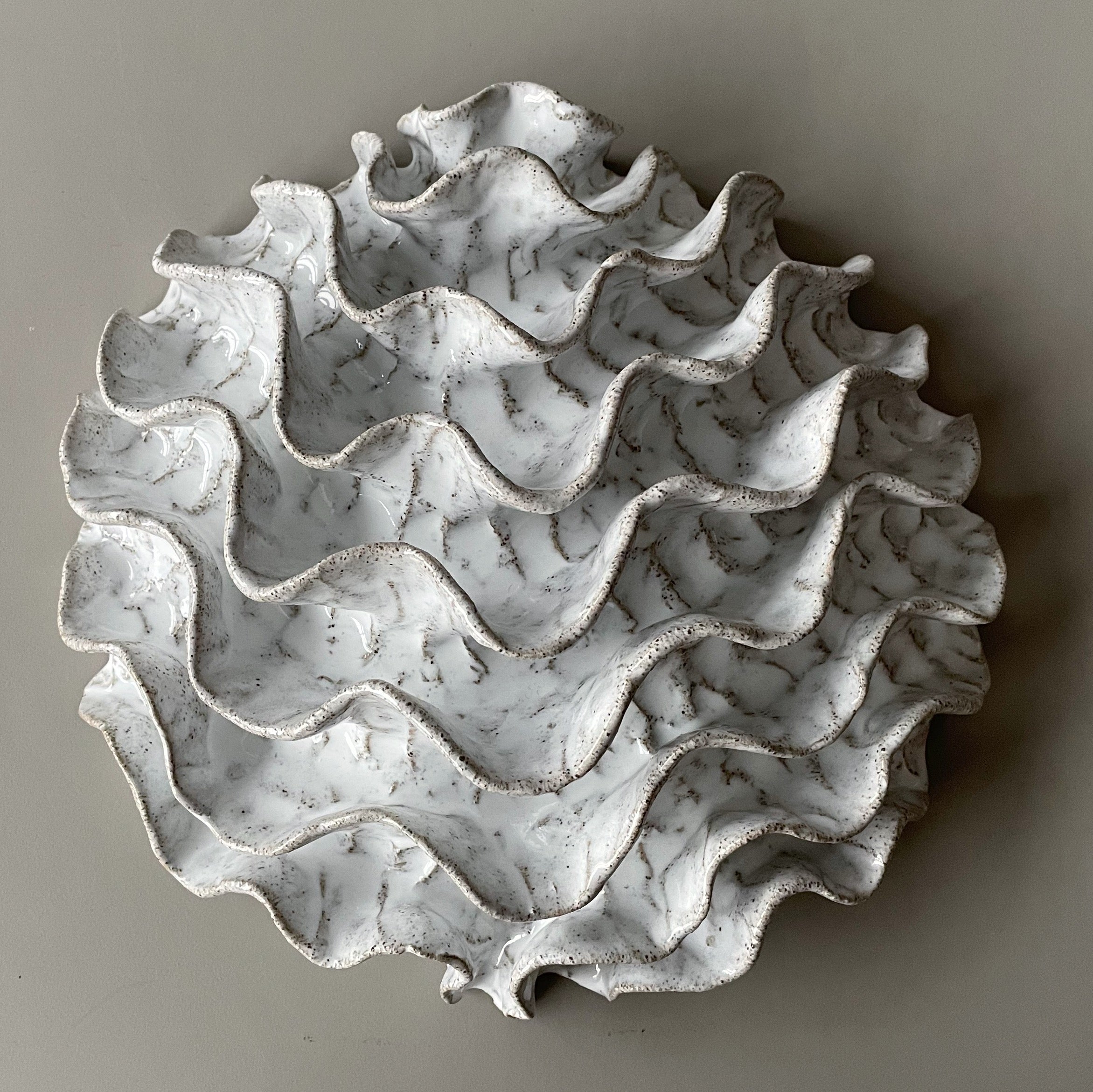 Væg Koral no. 31 - Hvid - Stor