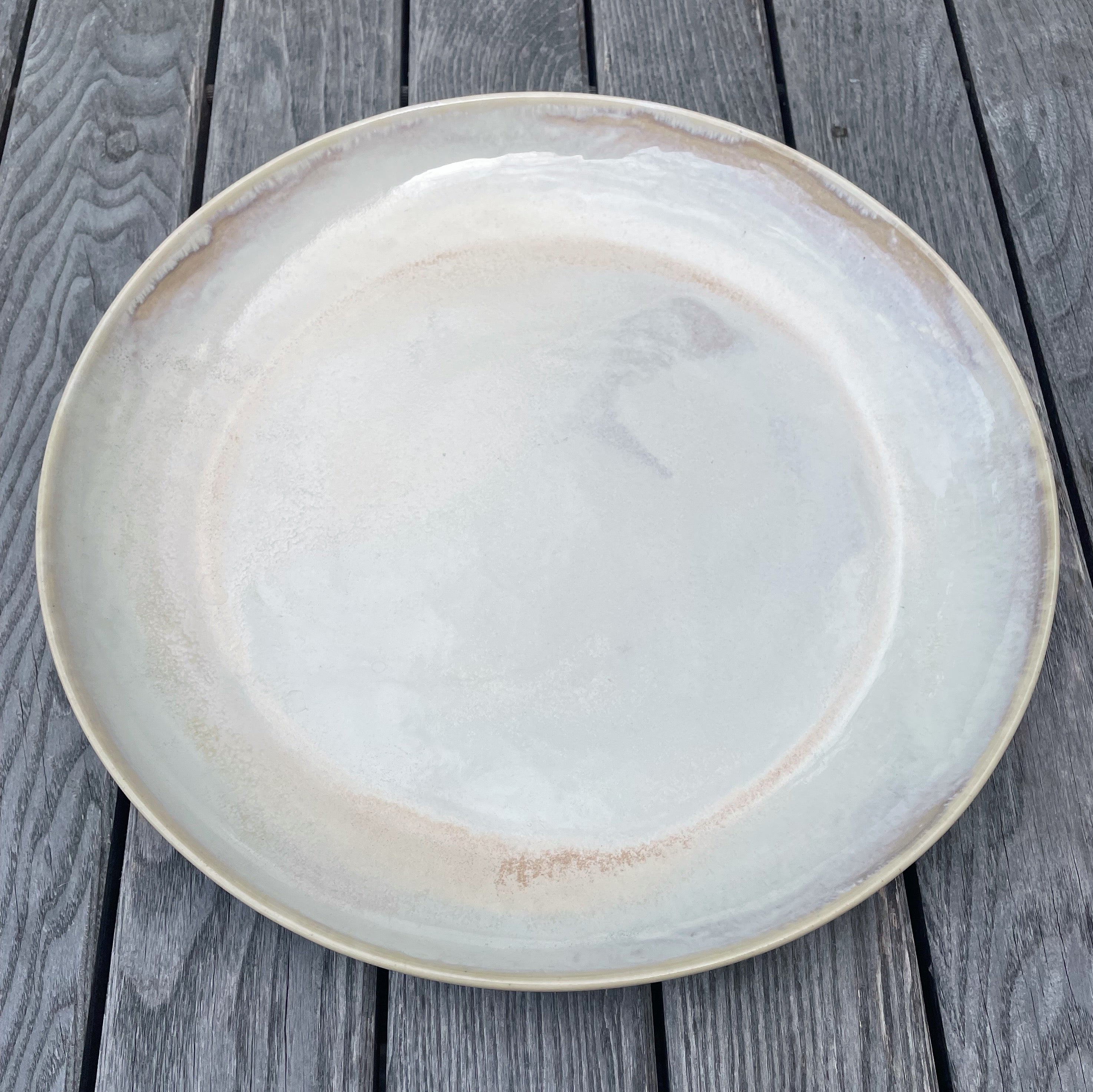 Tone unika fad (Ø40 cm) - Creme