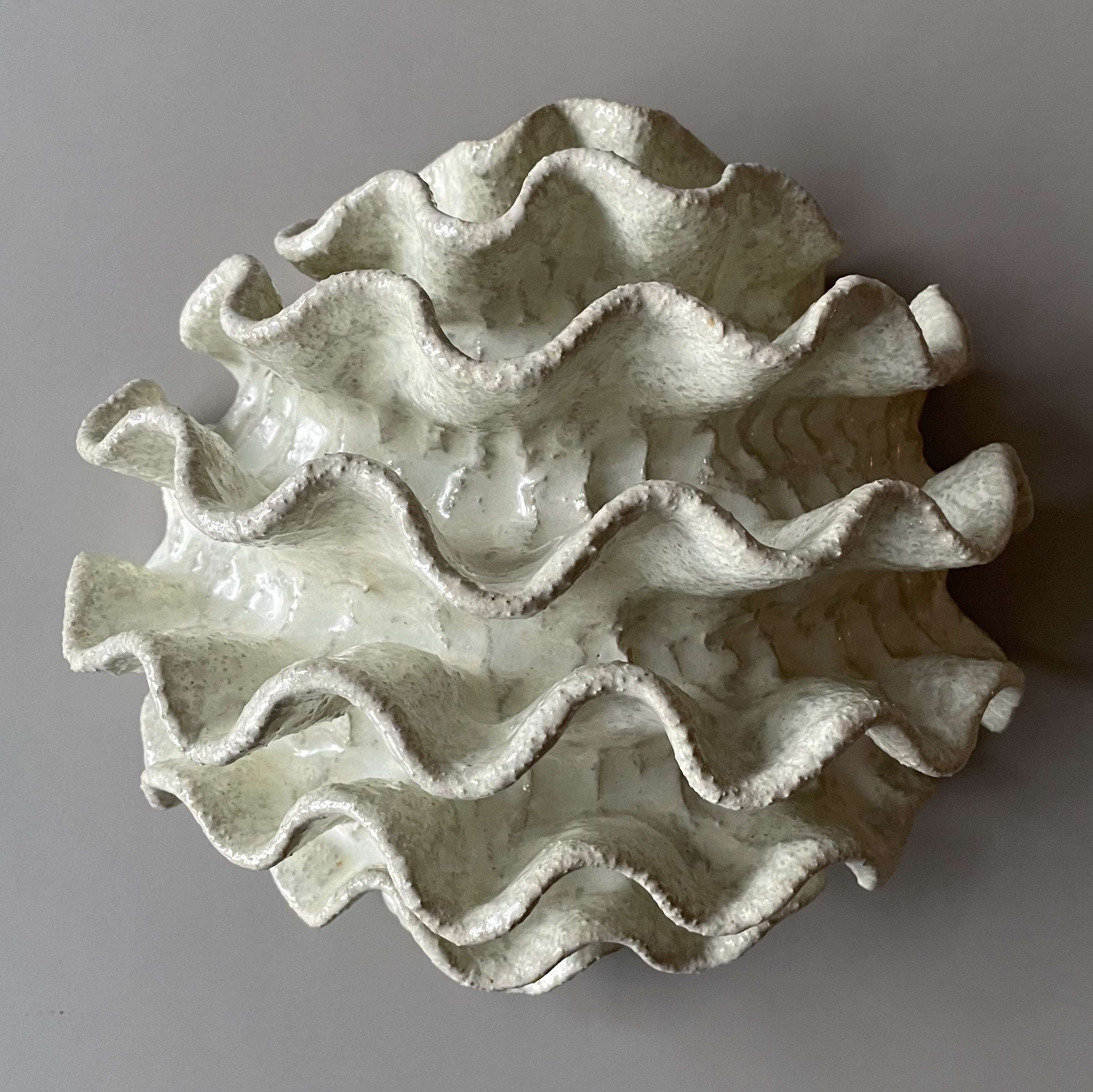 Væg Koral no. 28 - Hvid - Stor