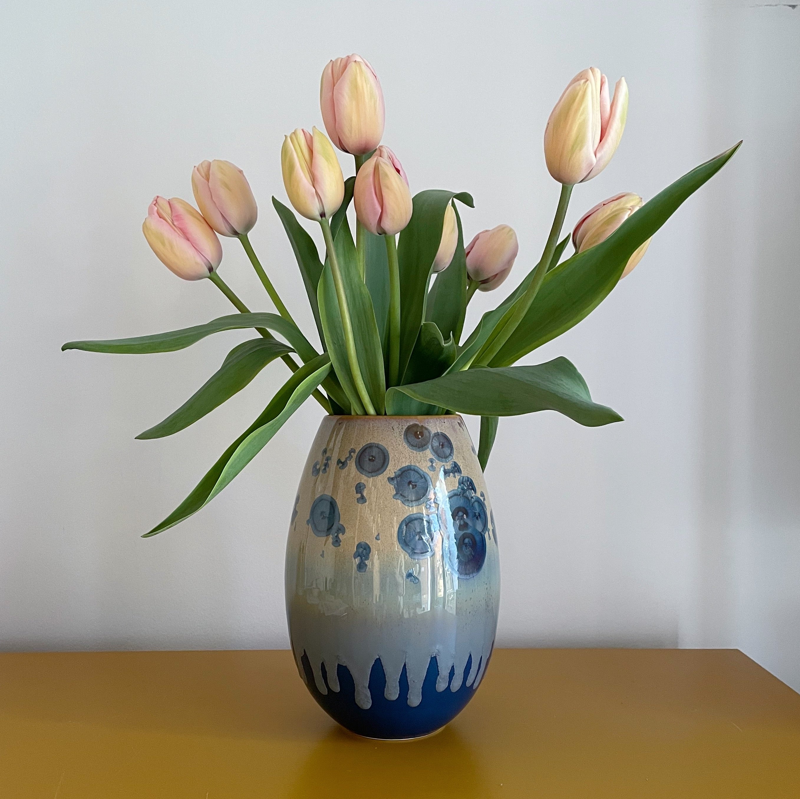 Crystal vase - Stor (H:27 cm)