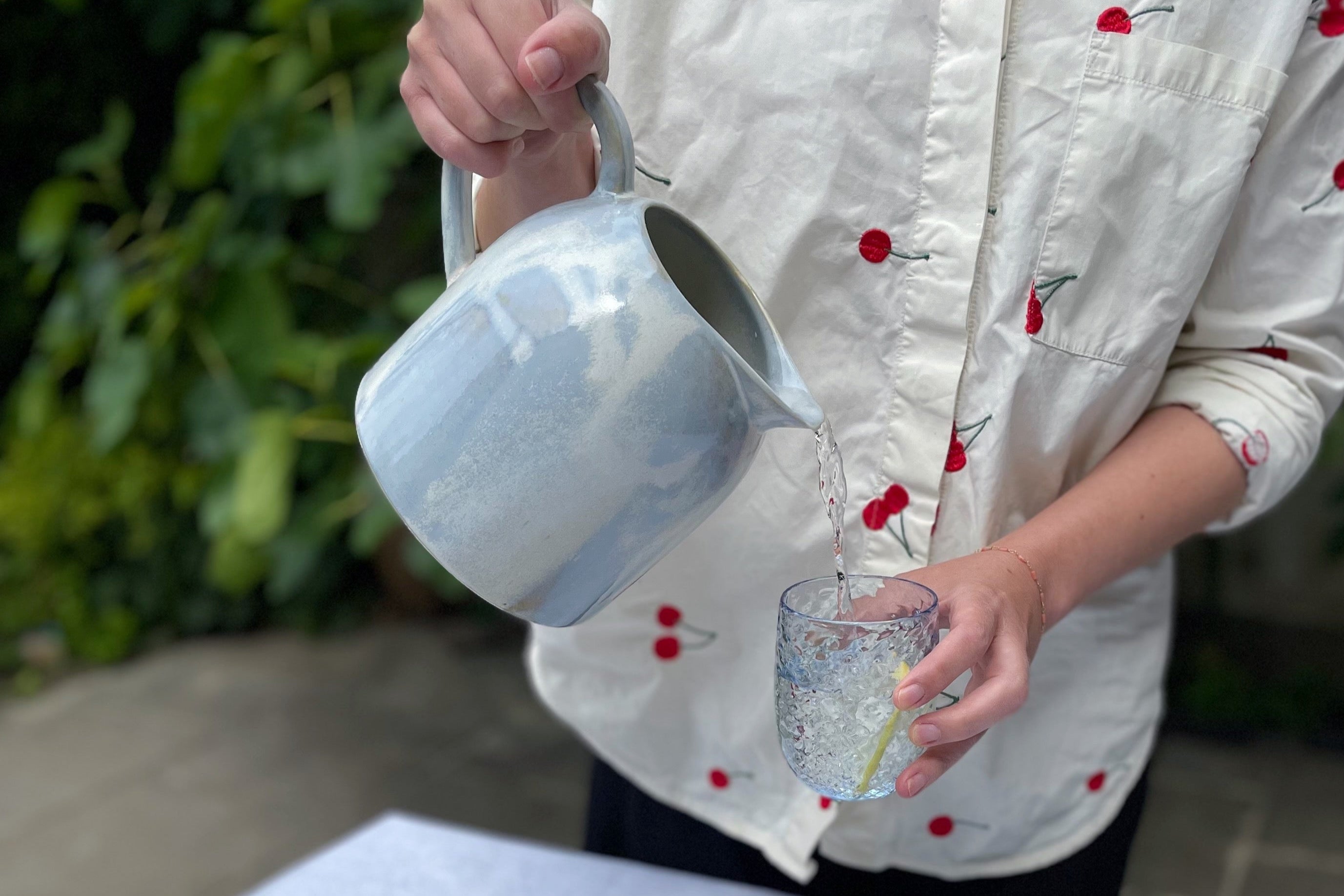 Tone kande m. hank (1,5 l) - Sky Blue