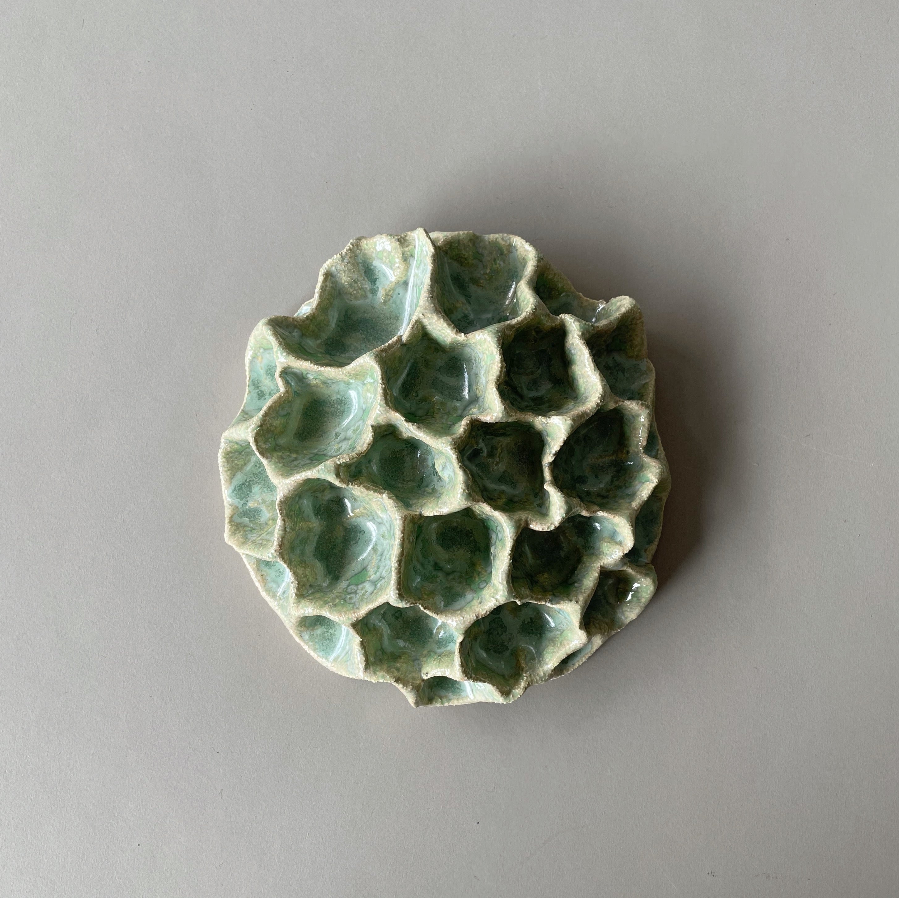 Væg Koral no.44 - Grøn - Lille