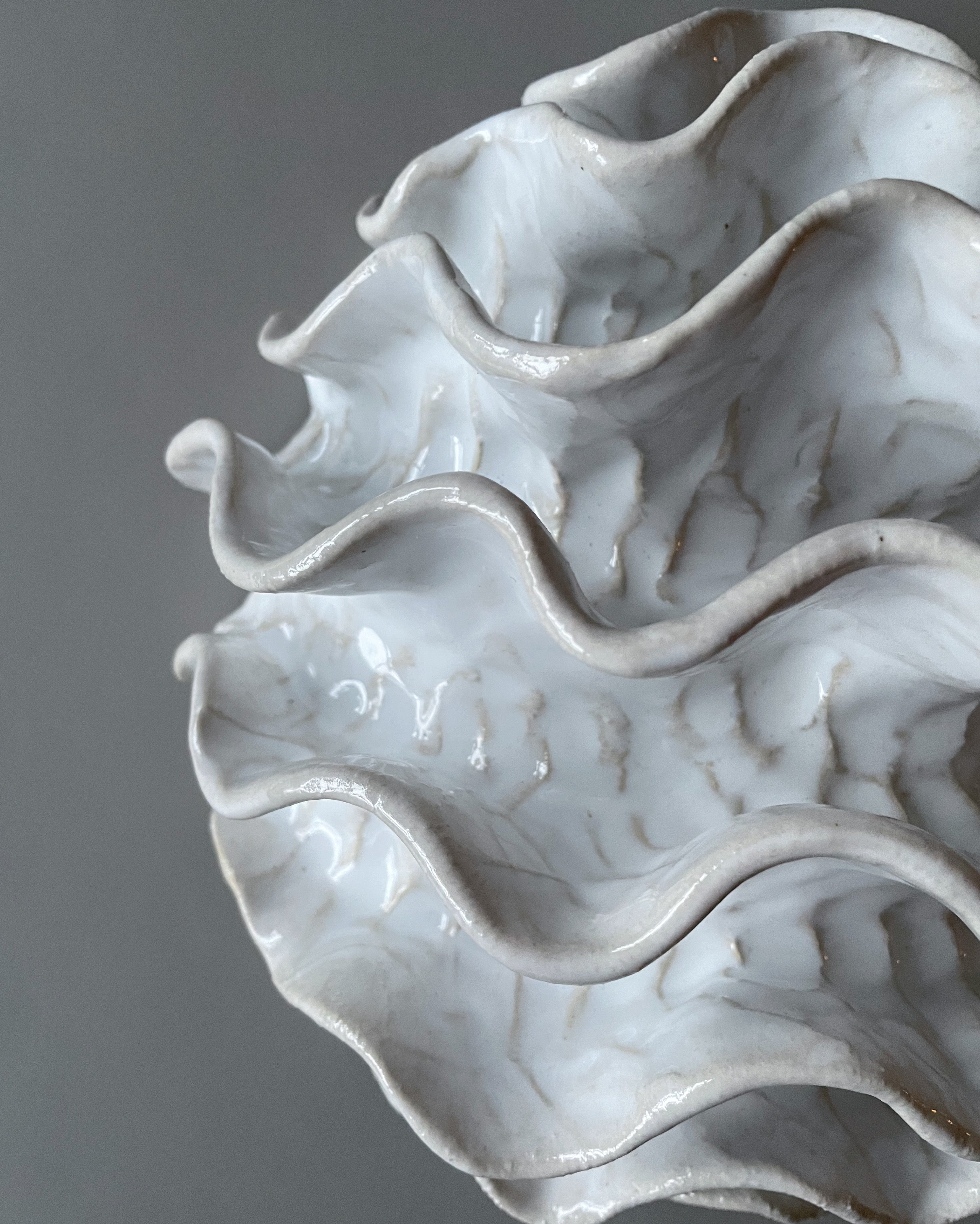 Væg Koral no. 31 - Hvid - Stor