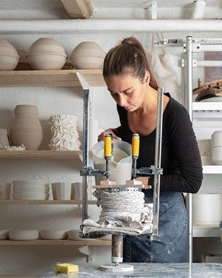 Kop med facetter - Gul