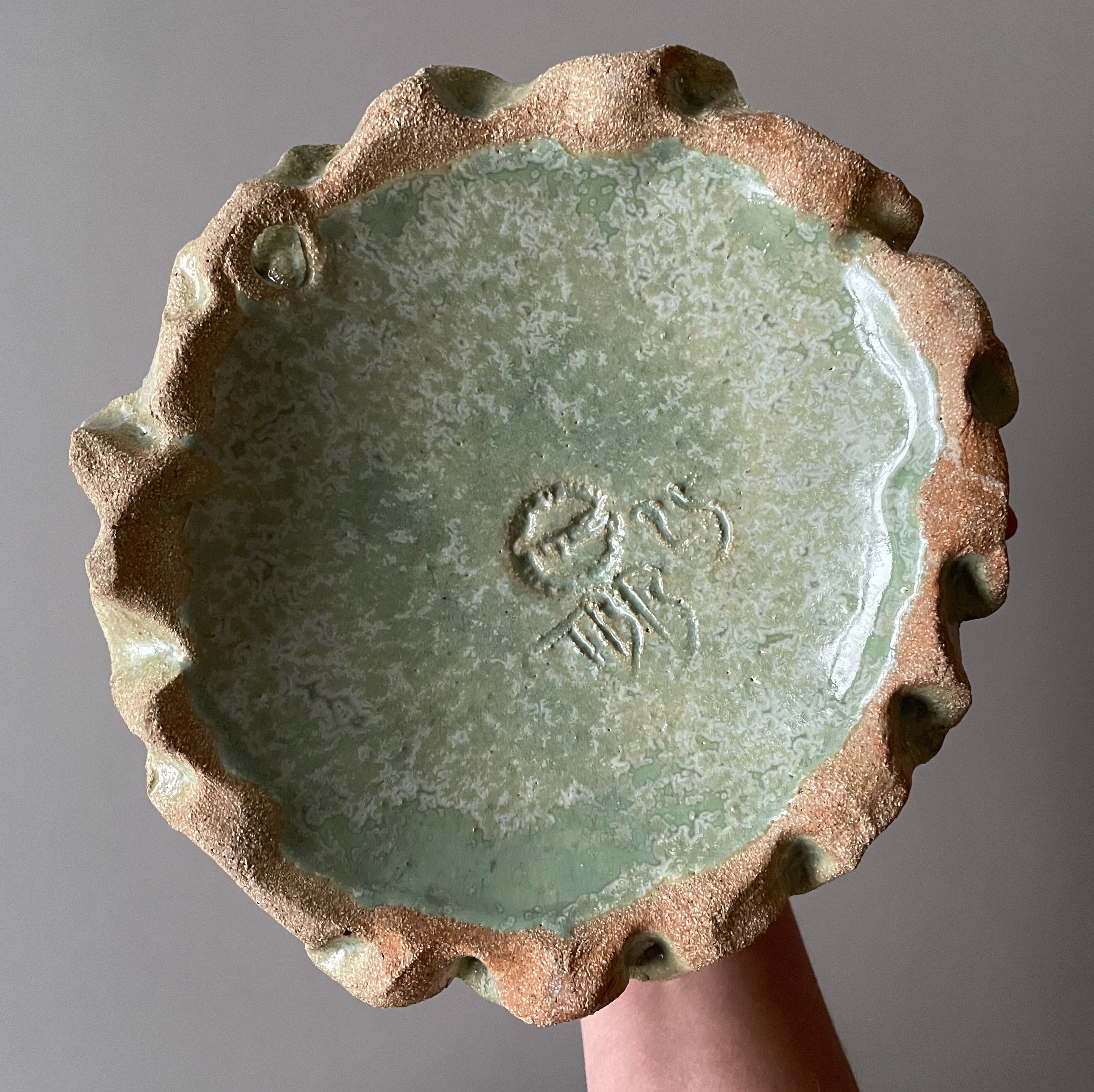 Væg Koral no. 33 - Grøn - Stor