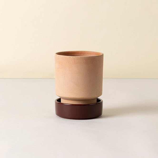 Hoff krukke, Raw rosa + Burgundy underskål