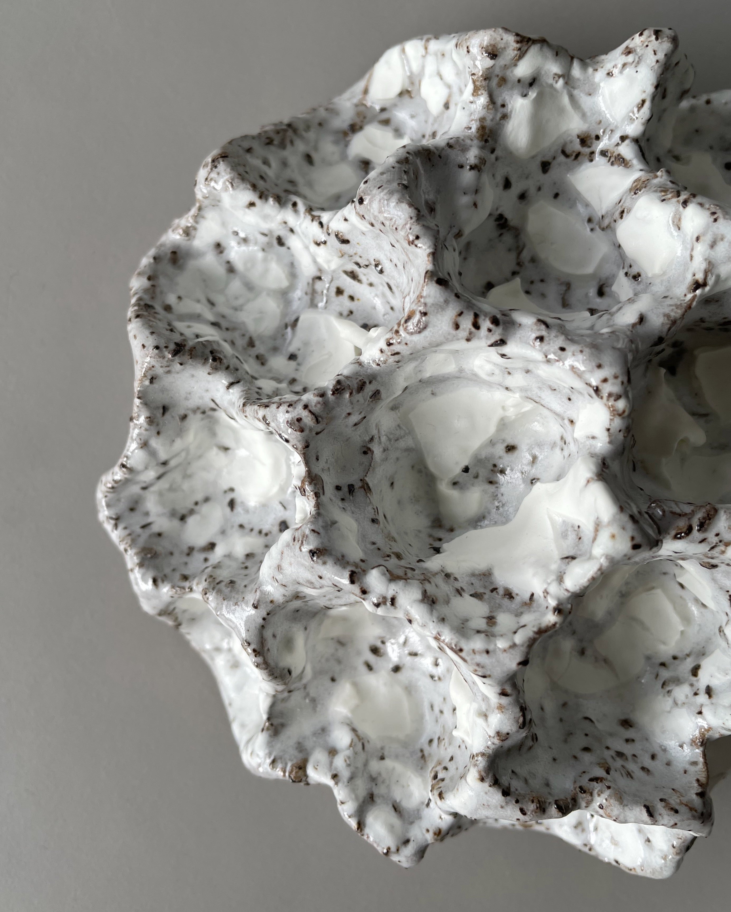 Væg Koral no. 39 - Hvid - Lille