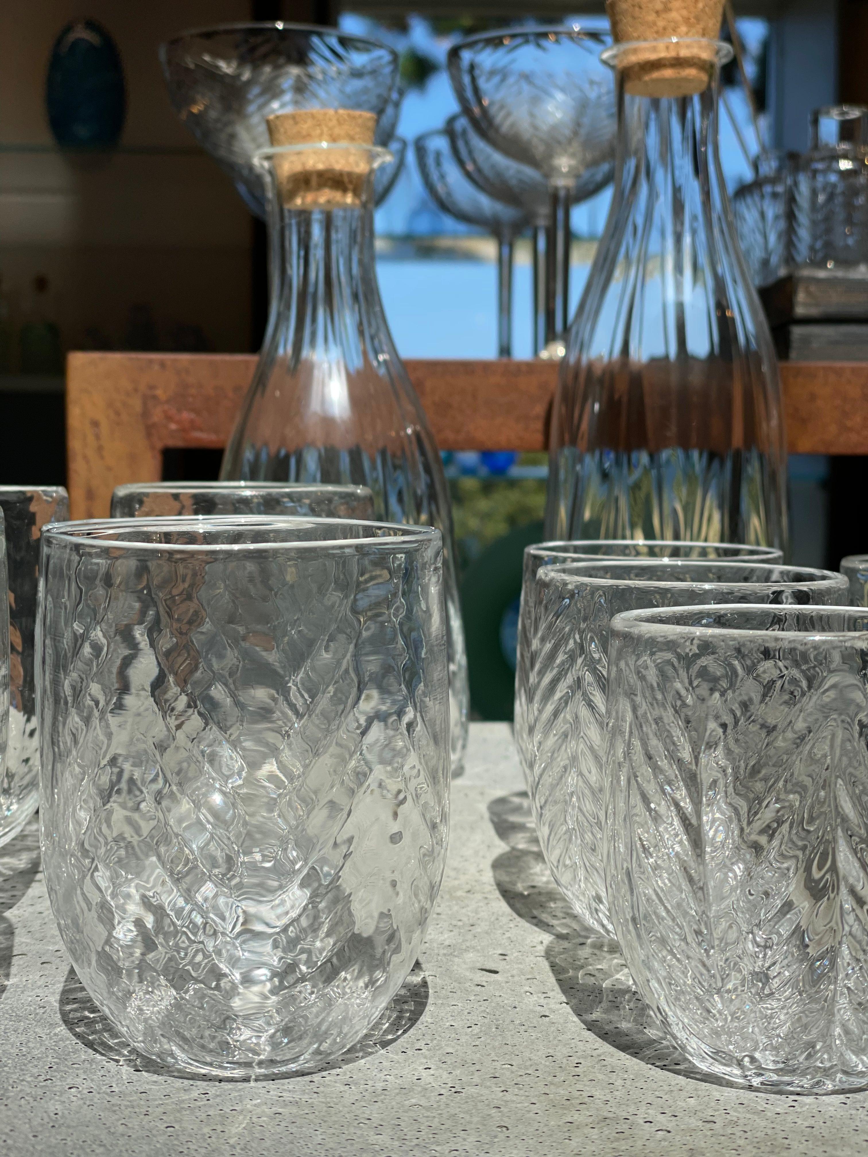 Sildeben Drinkglas 30 cl - Mundblæst vandglas, stor - Kadeau. Køb hos Studio Holdbar (webshop & butik). Hurtig levering