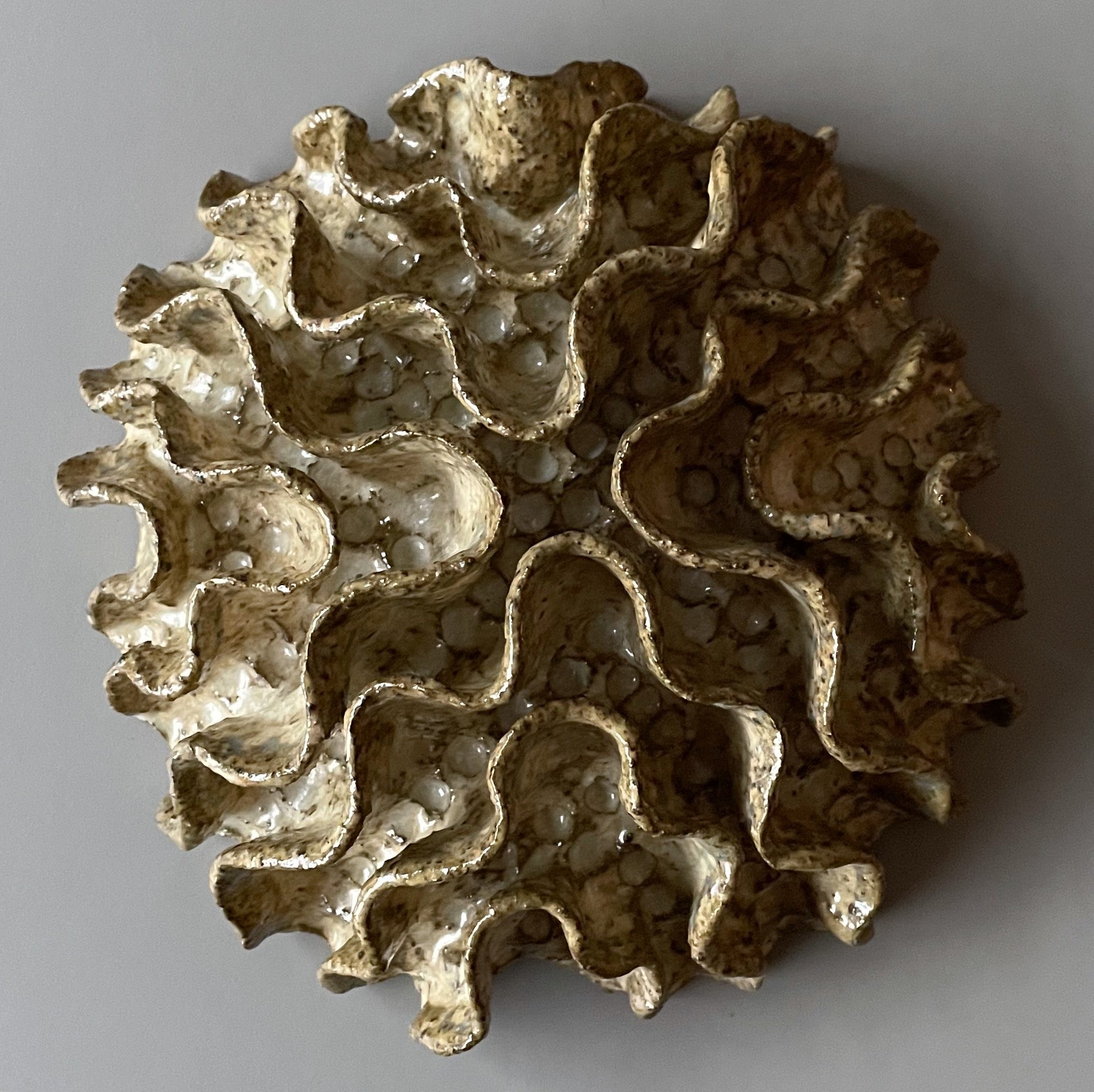 Væg Koral no. 30 - Brun/Beige