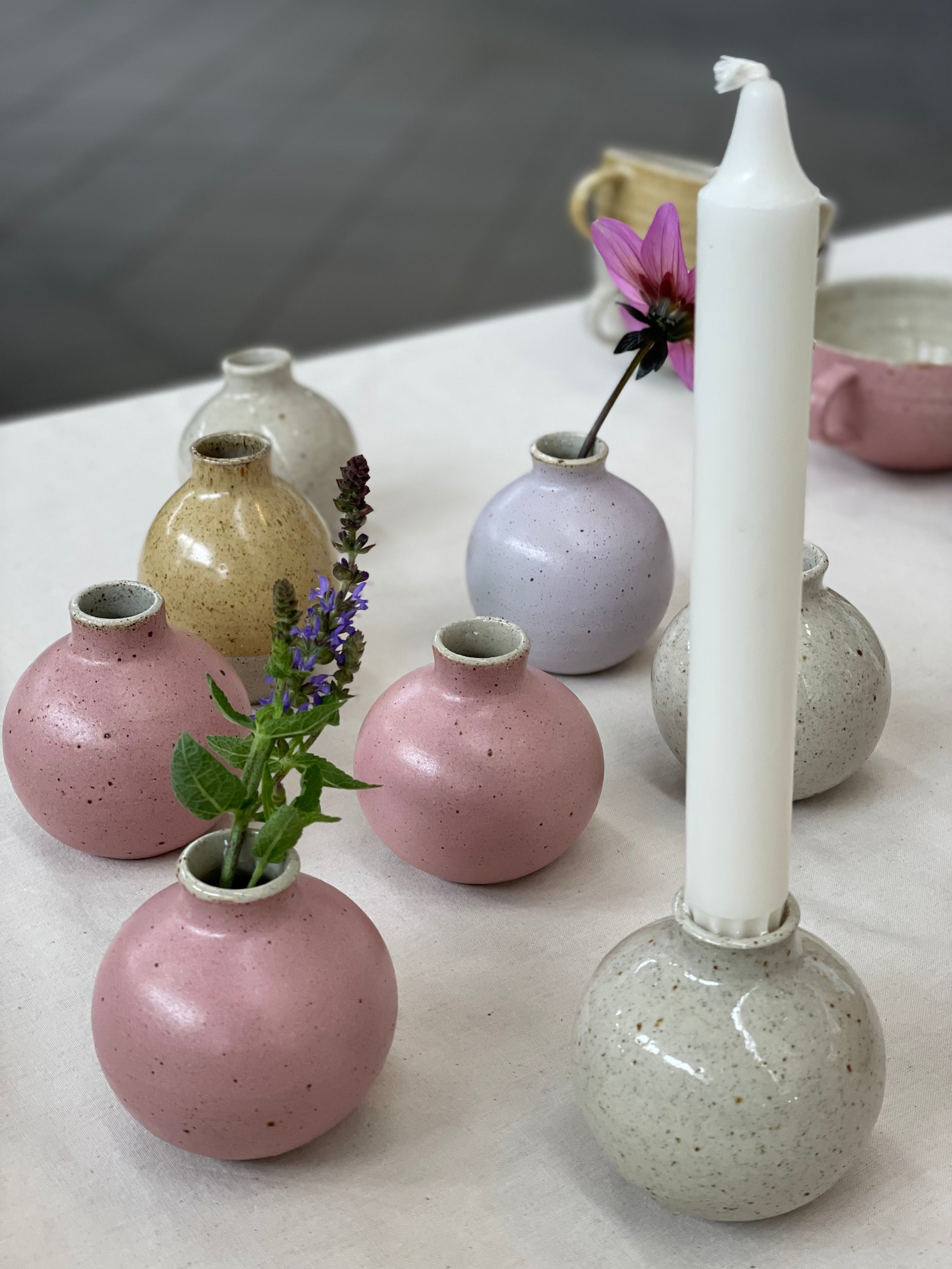 Mini vase / Lysestage - flere varianter