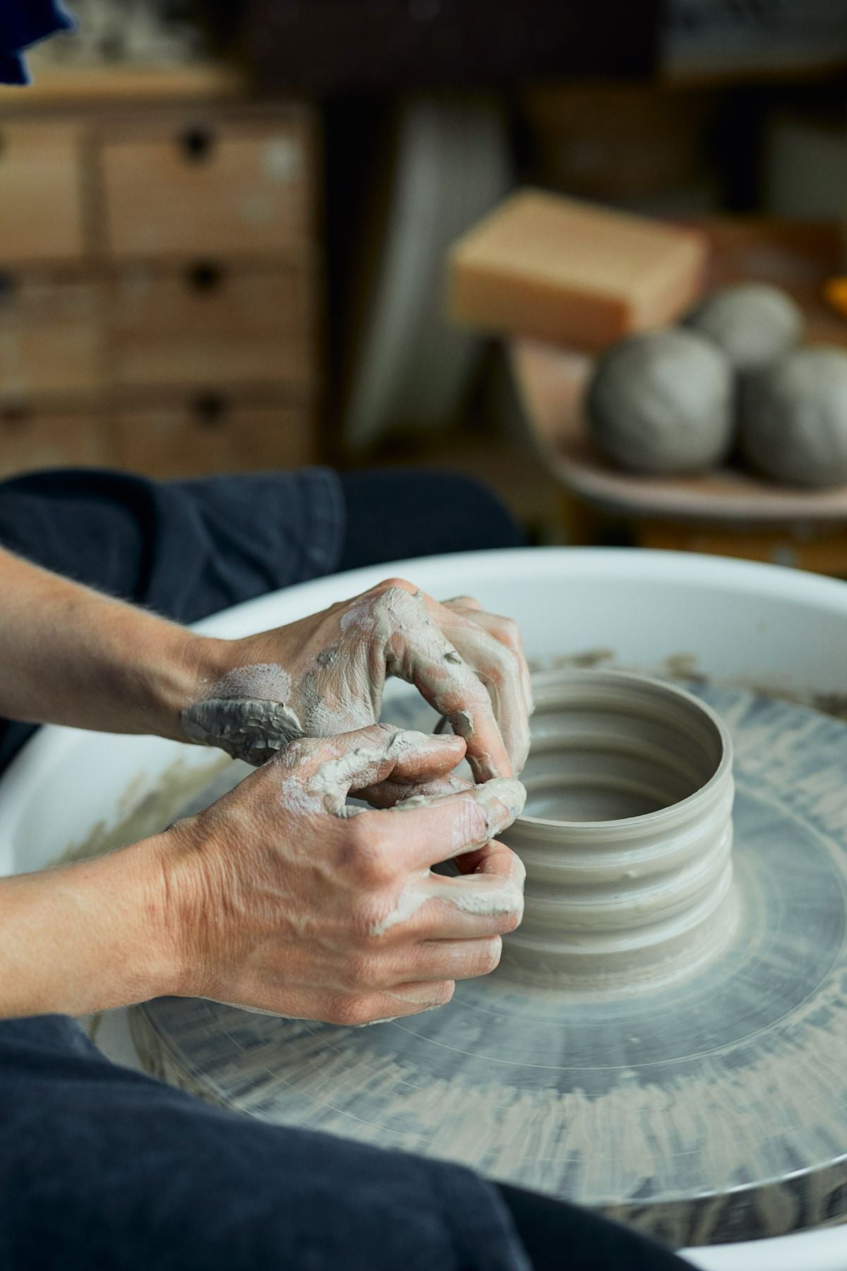 KK kop - Bølger - Blå