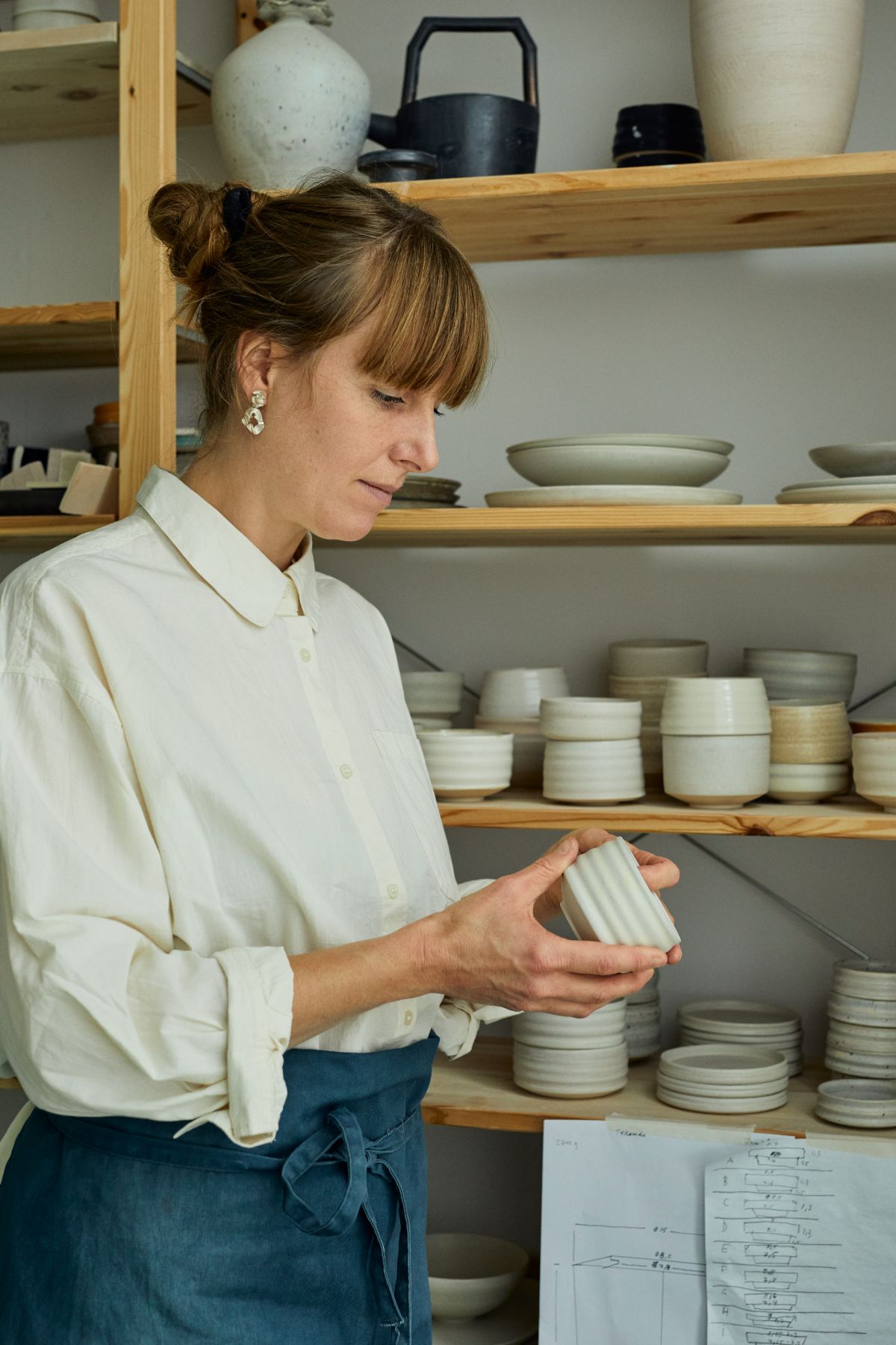 KK kop - Bølger - Blå