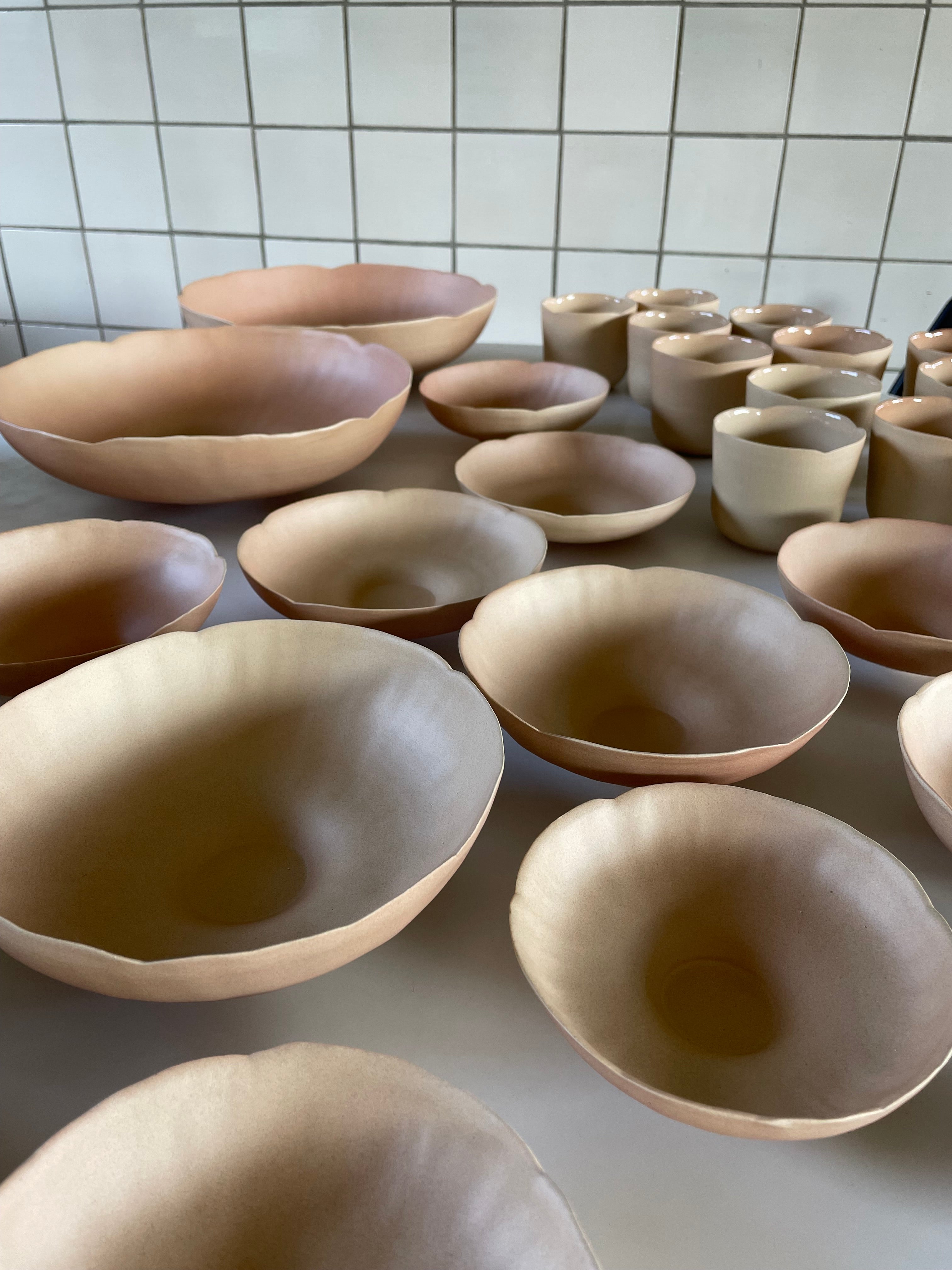 Pæon skål - Stor no.1 - Mat, Ø:28,5 cm