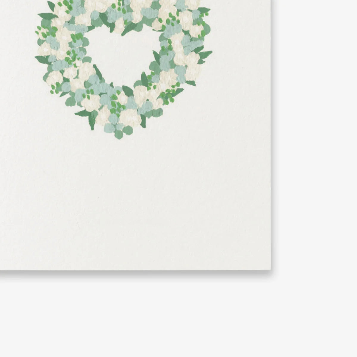 Lille kort // Blomsterhjerte