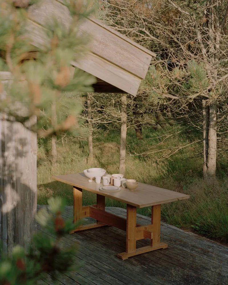 Mona salatskål (Ø:27 cm) - Eggshell white