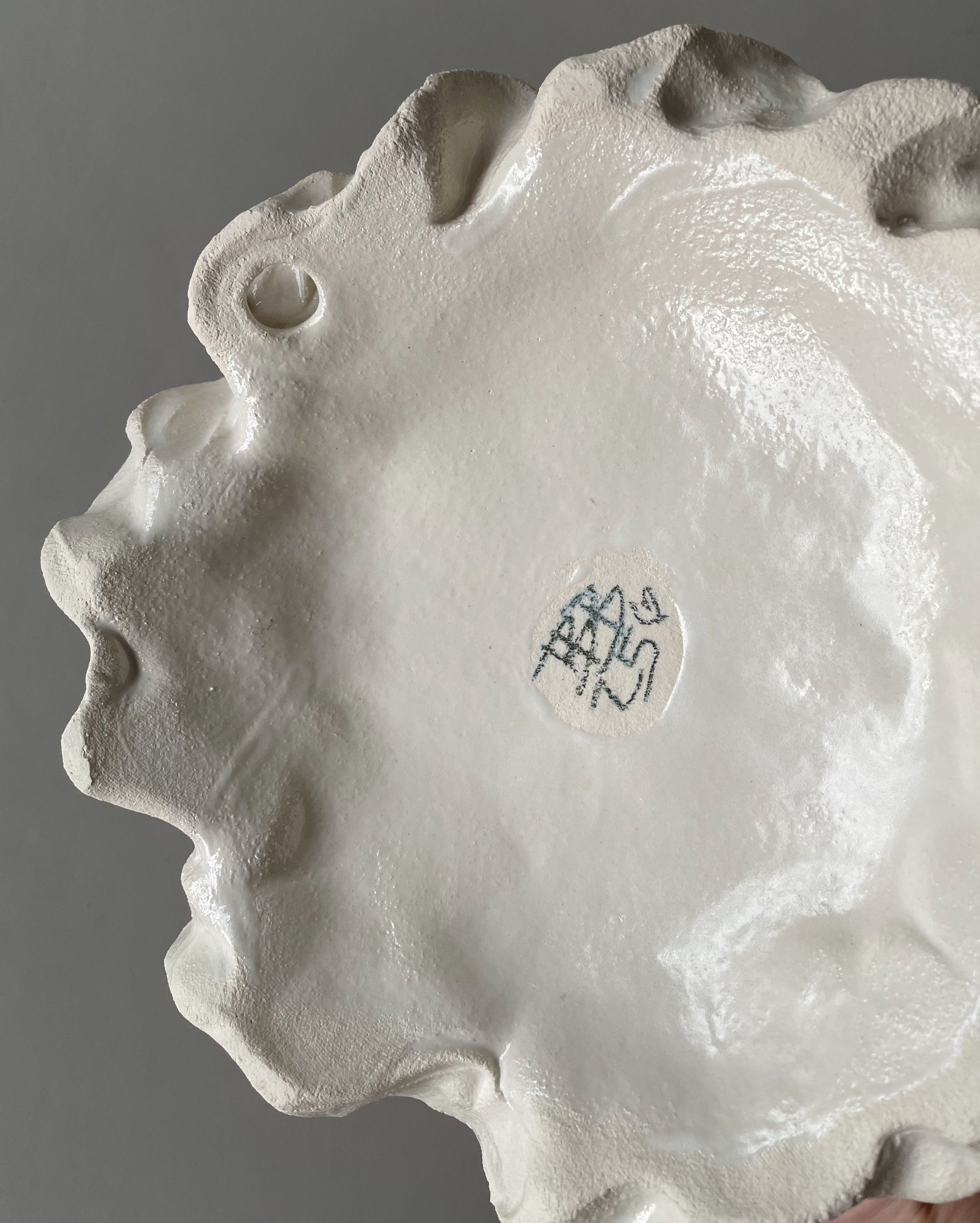 Væg Koral no. 42 - Hvid - Stor