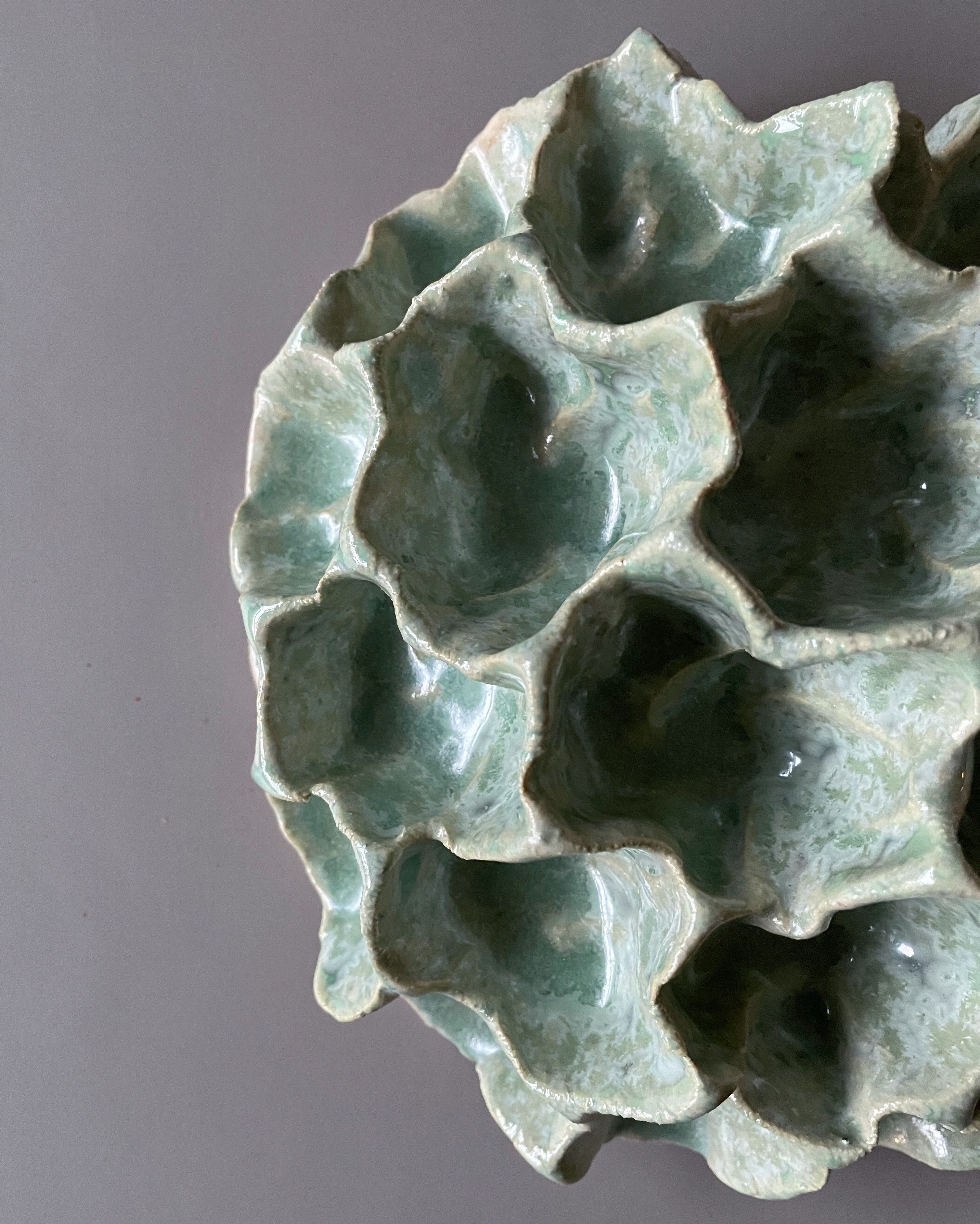 Væg Koral no. 34 - Grøn - Stor