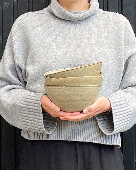 Serveringsskål (Ø18 cm) - Gråbrun - Medium
