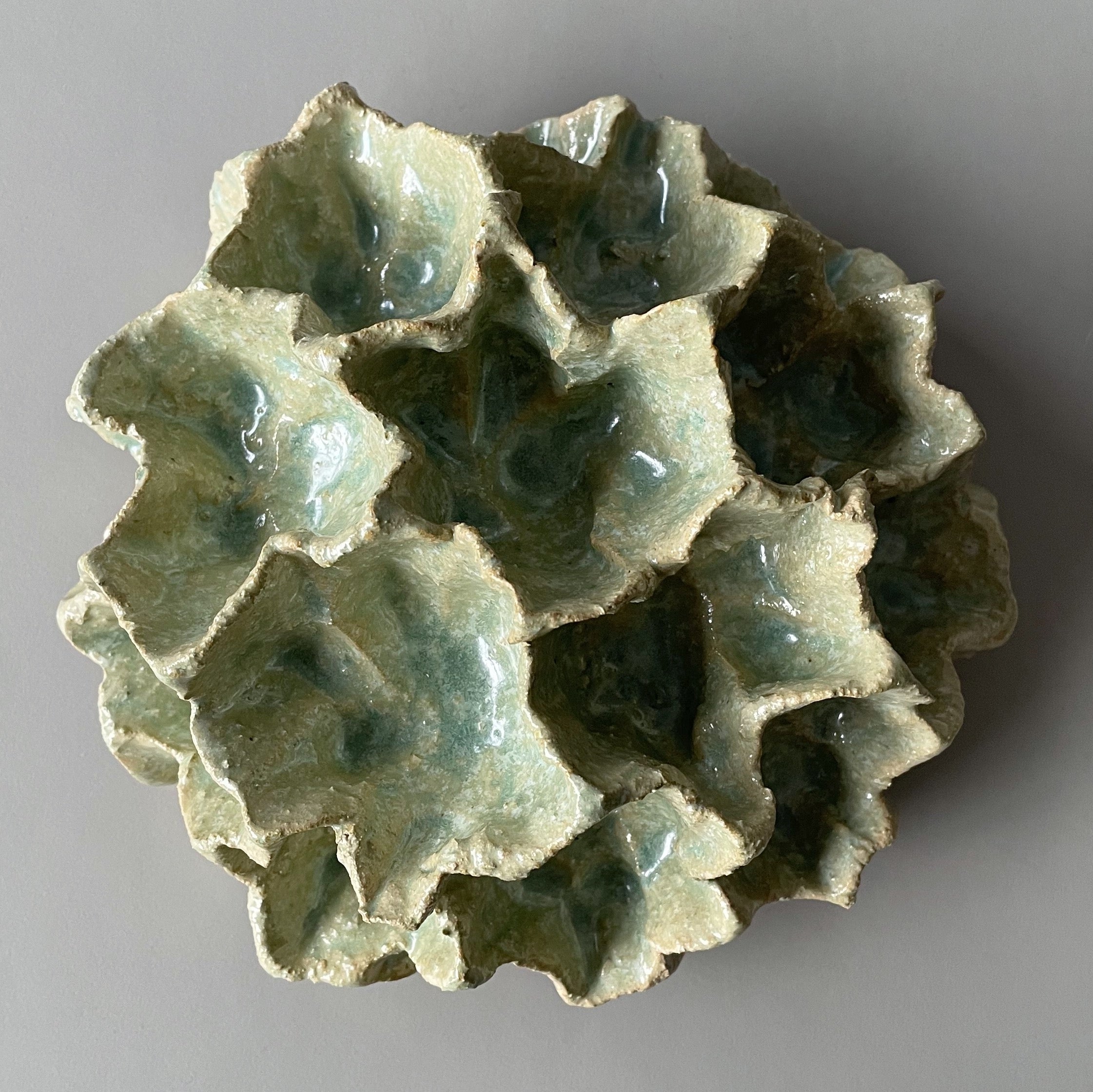 Væg Koral no. 46 - Grøn - Stor