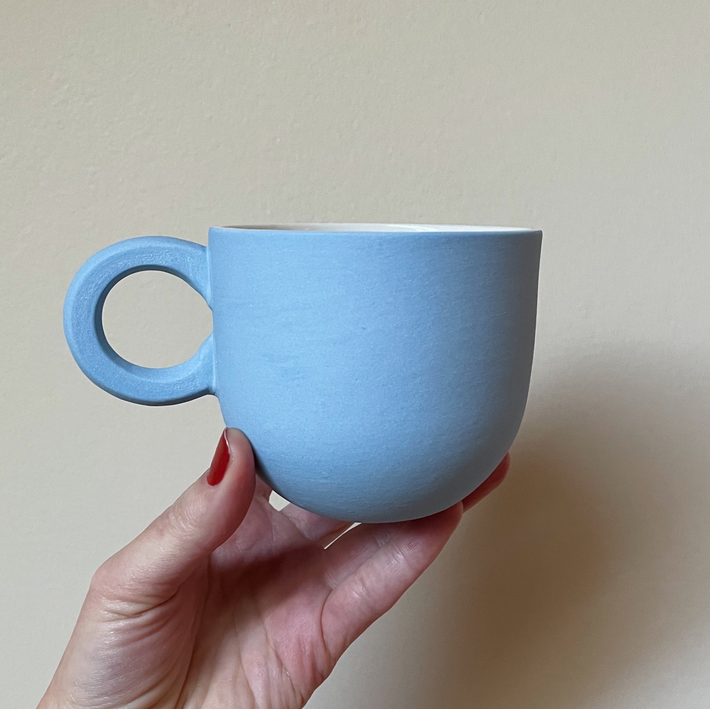 Chubby kaffekop - Vandblå
