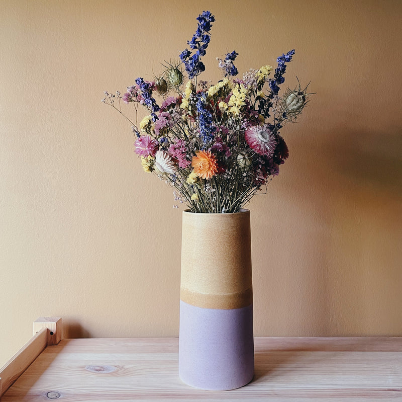 Sustainable vase - Stor - Lilac Brown