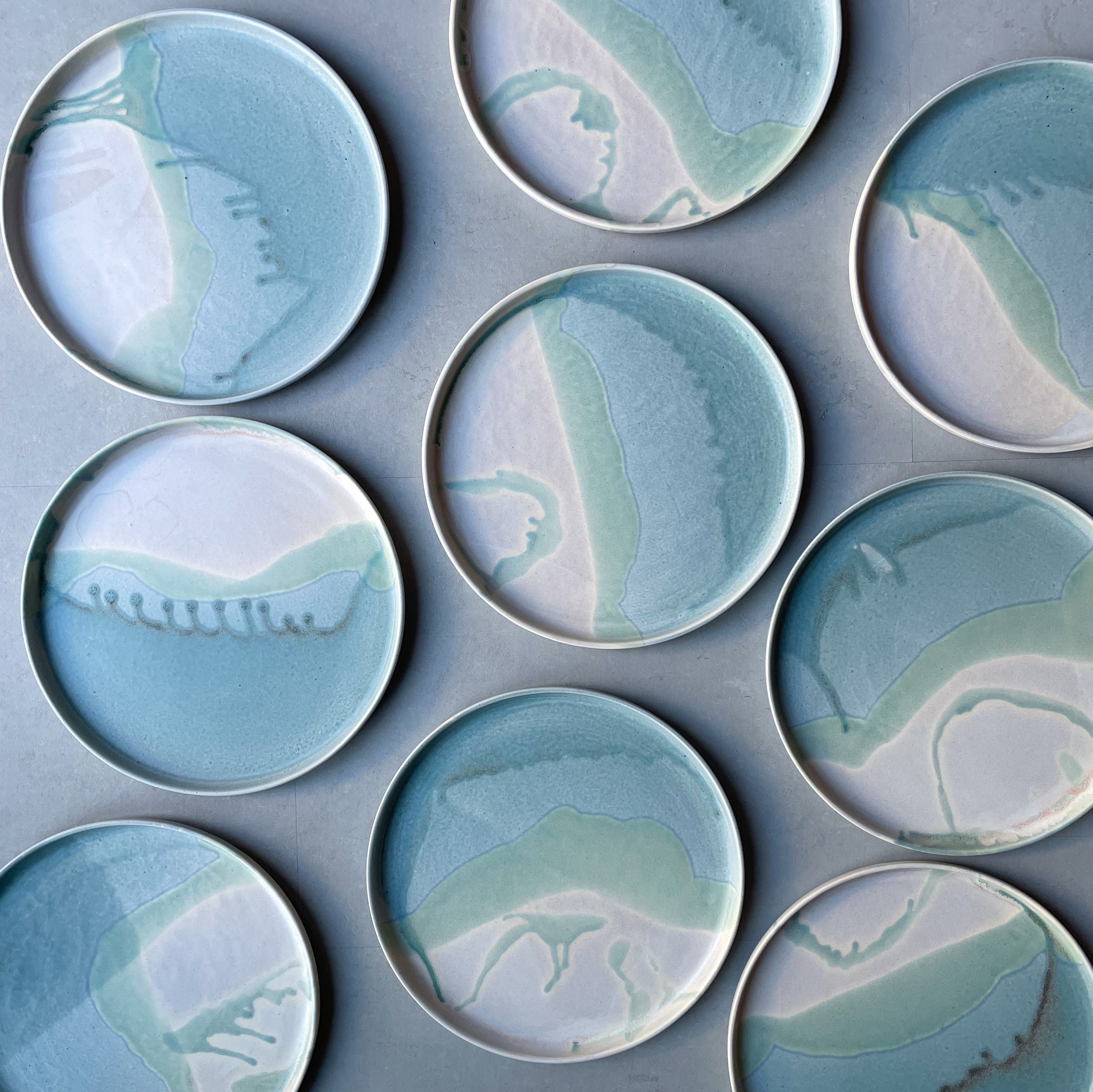 Middagstallerken (Ø24 cm) - Vandkant