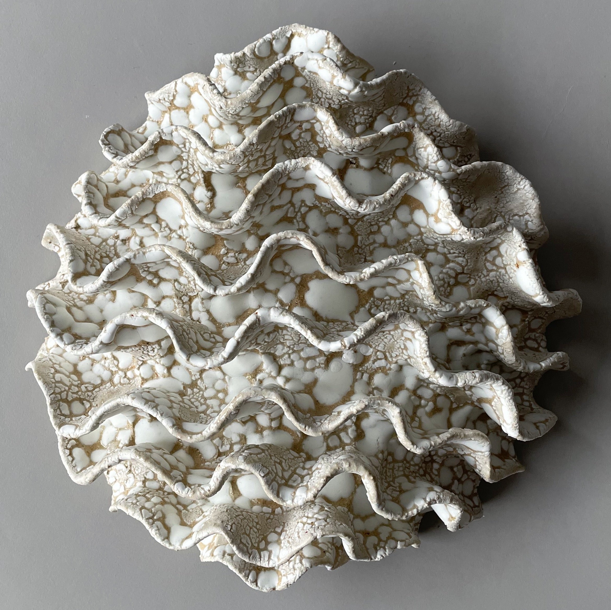 Væg Koral no. 43 - Hvid - Stor