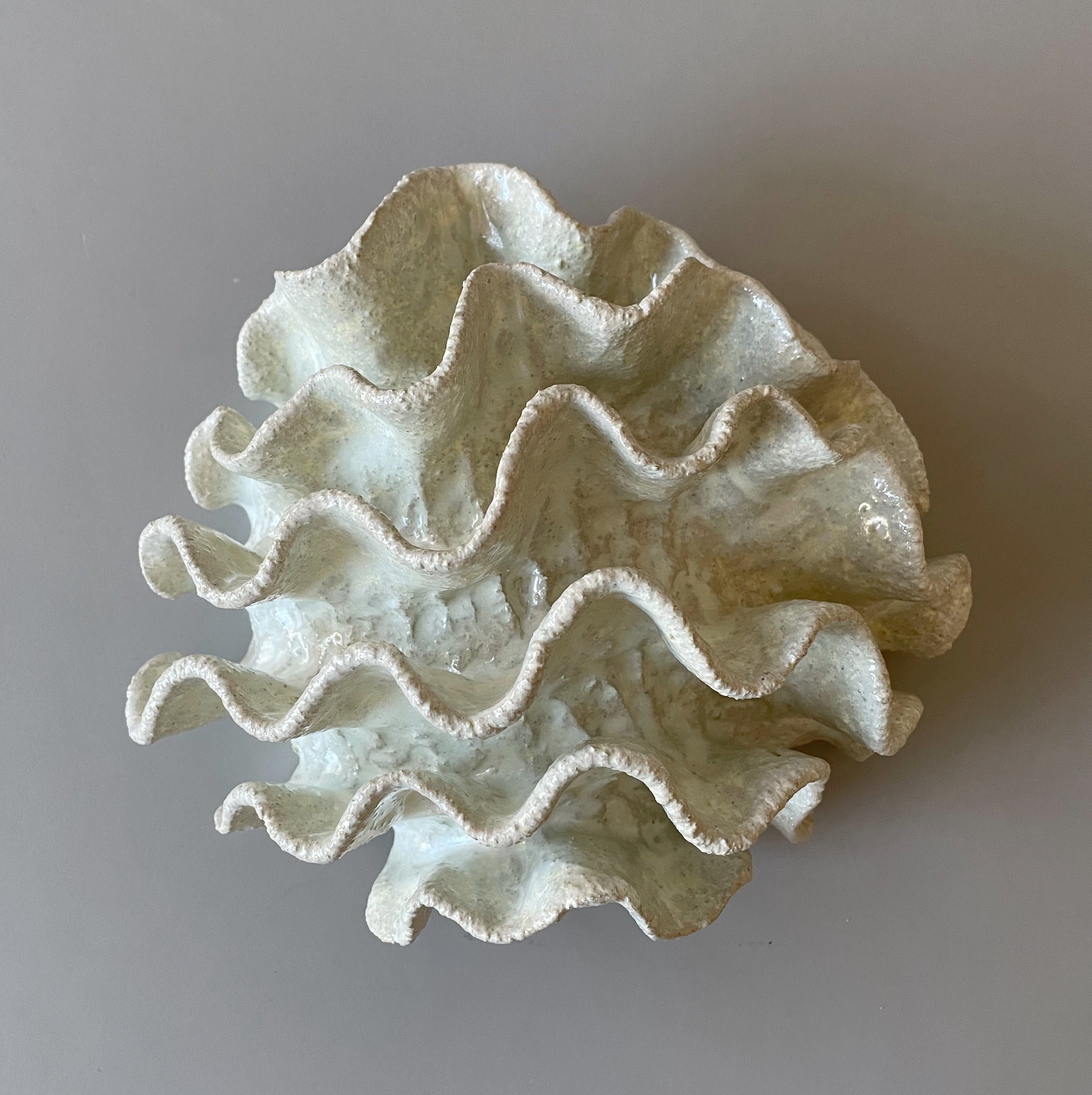 Væg Koral no. 5 - Hvid - Stor