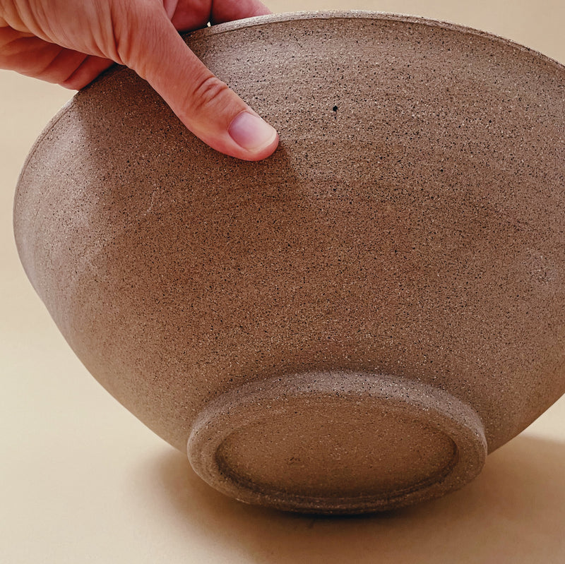 Stor salatskål (Ø31 cm) - Sand