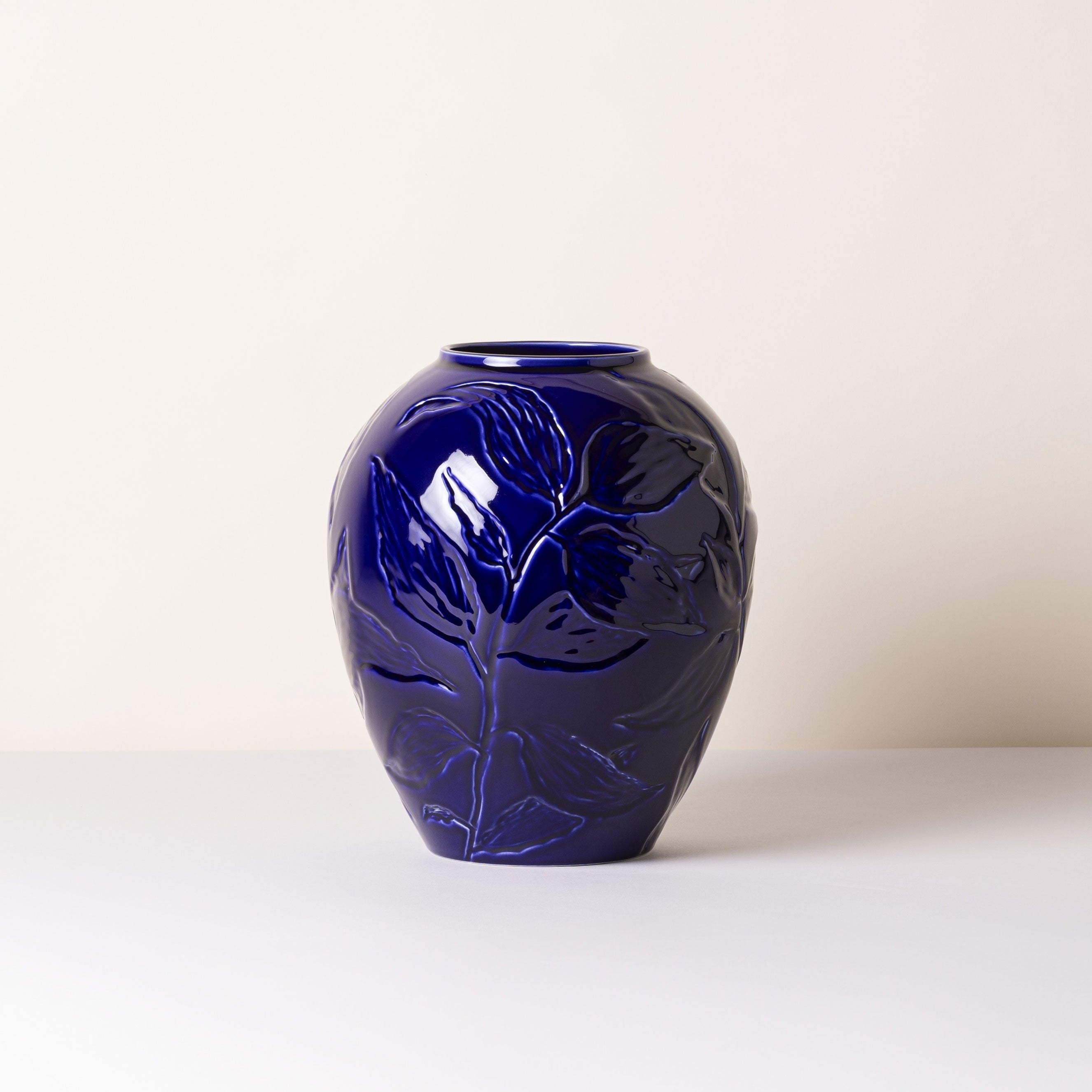 Florita Vase - H30 cm - Agate Blue