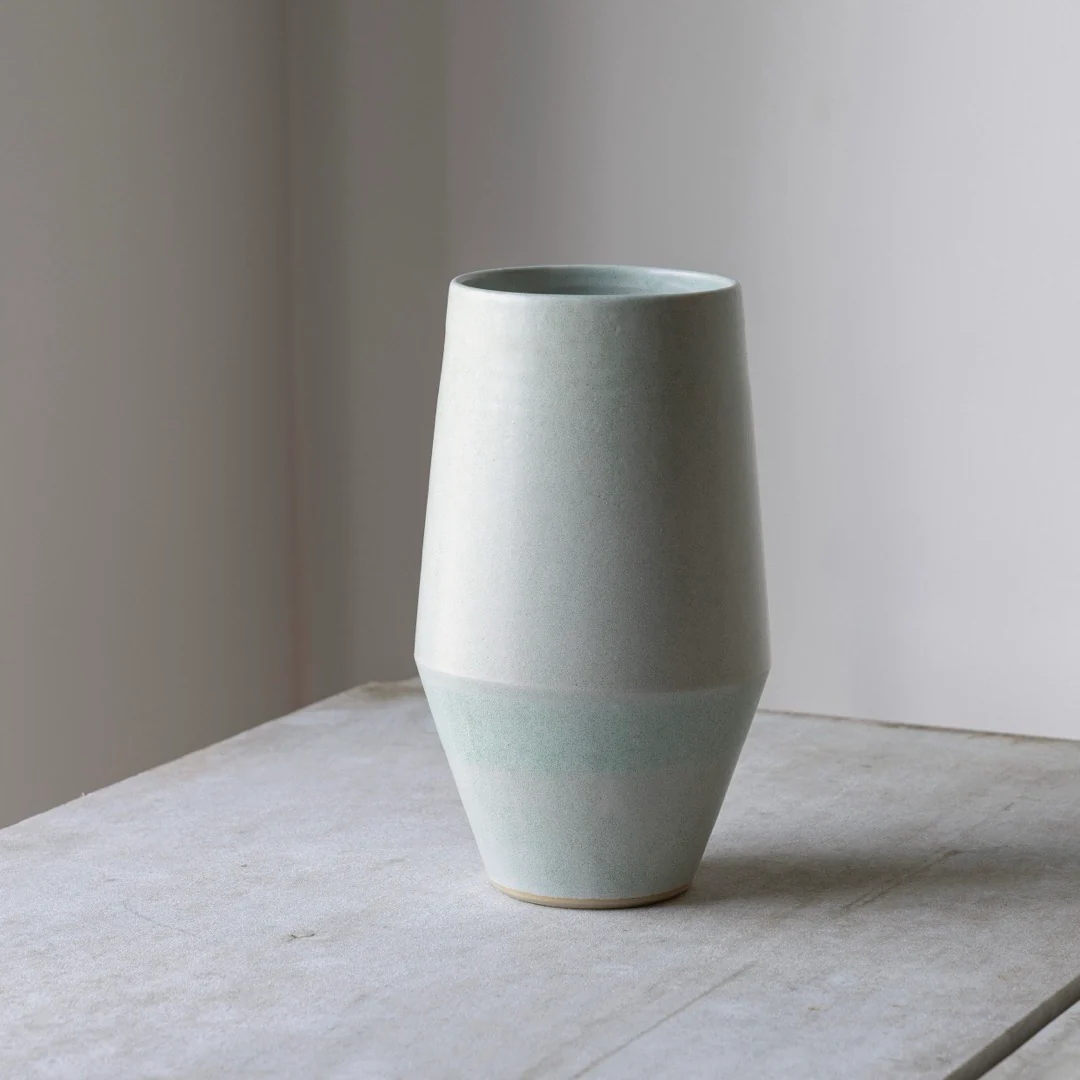 Oda Garden Vase – Stor (H:22 cm) - Mint