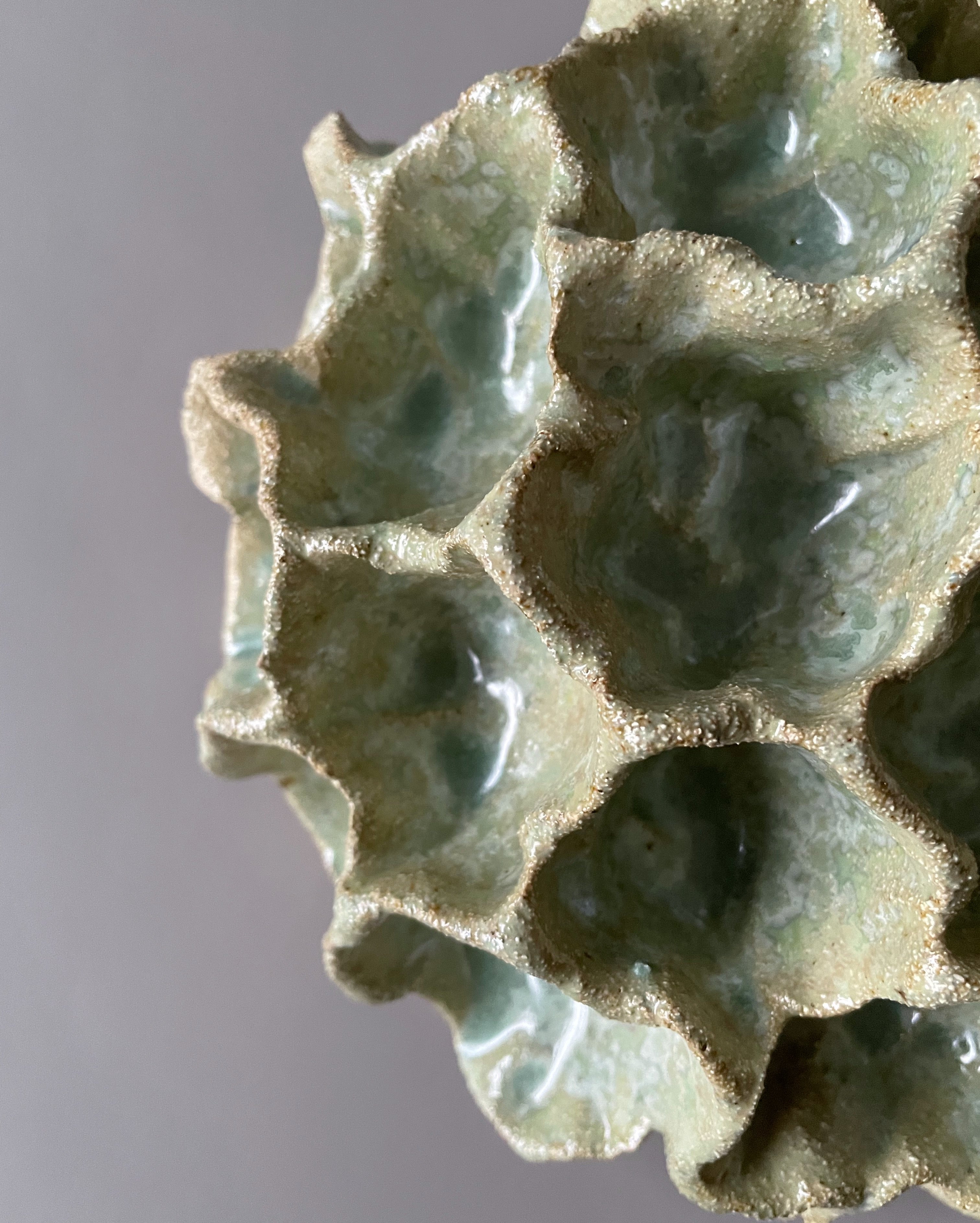 Væg Koral no. 33 - Grøn - Stor