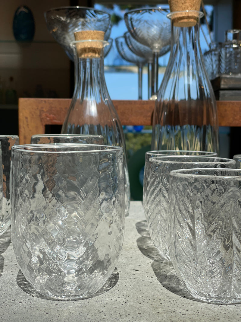 Herringbone Drink - Glas - Stor (30 cl)