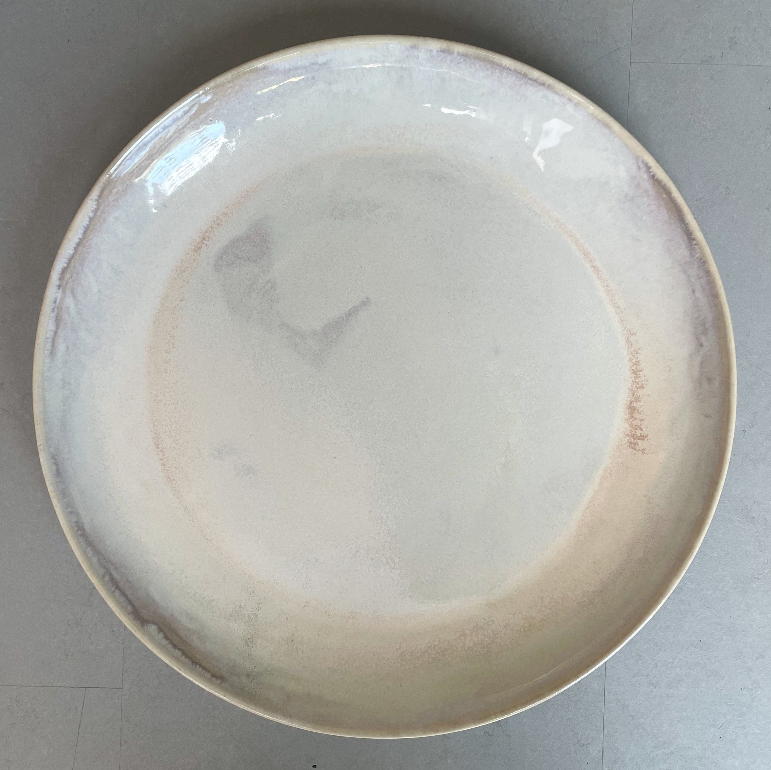 Tone unika fad (Ø40 cm) - Creme