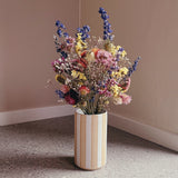 Vase (H19,5 cm) - Striped