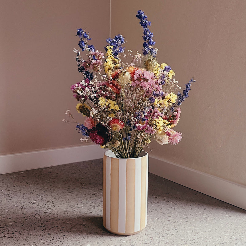 Vase (H19,5 cm) - Striped