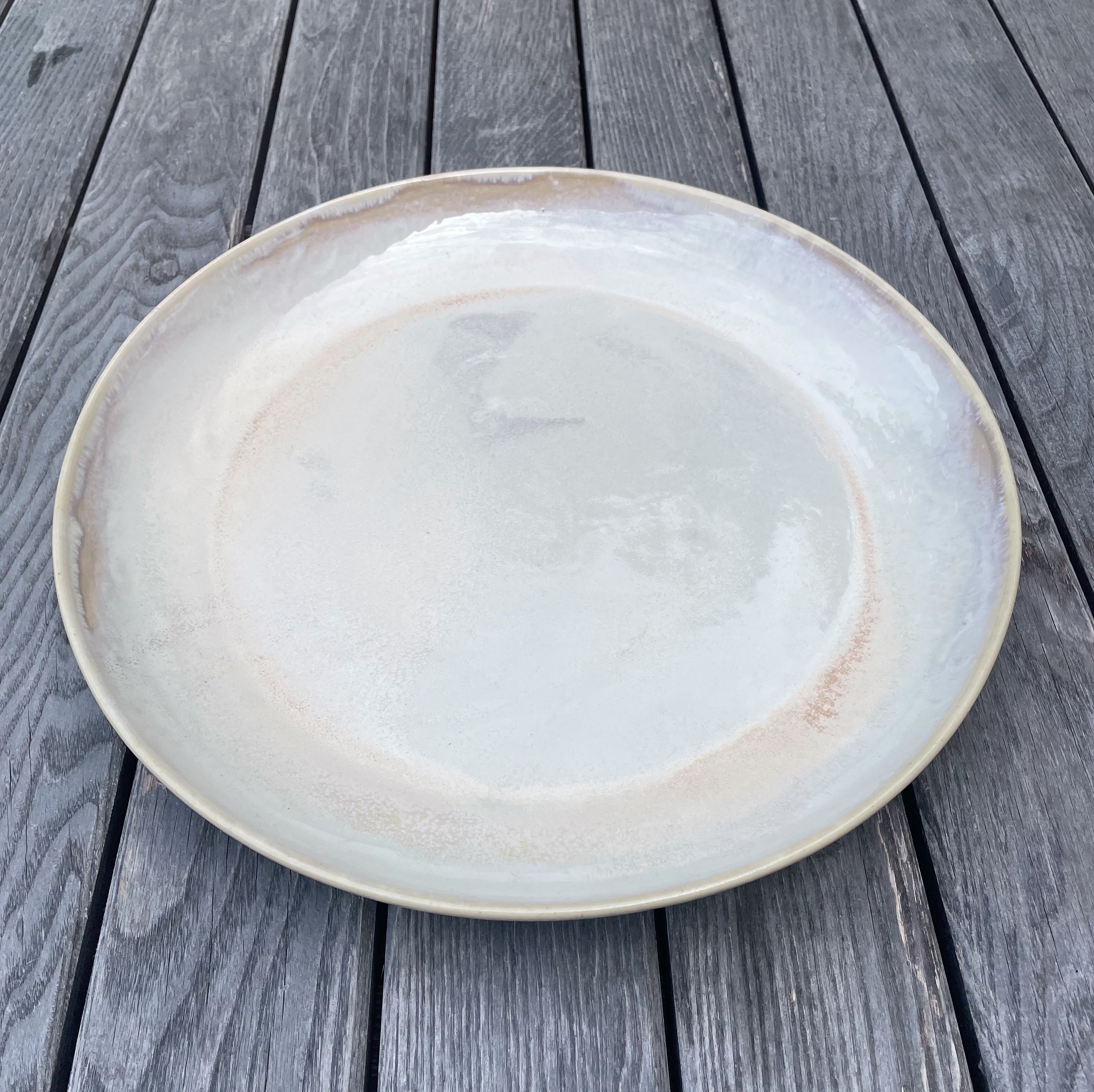 Tone unika fad (Ø40 cm) - Creme
