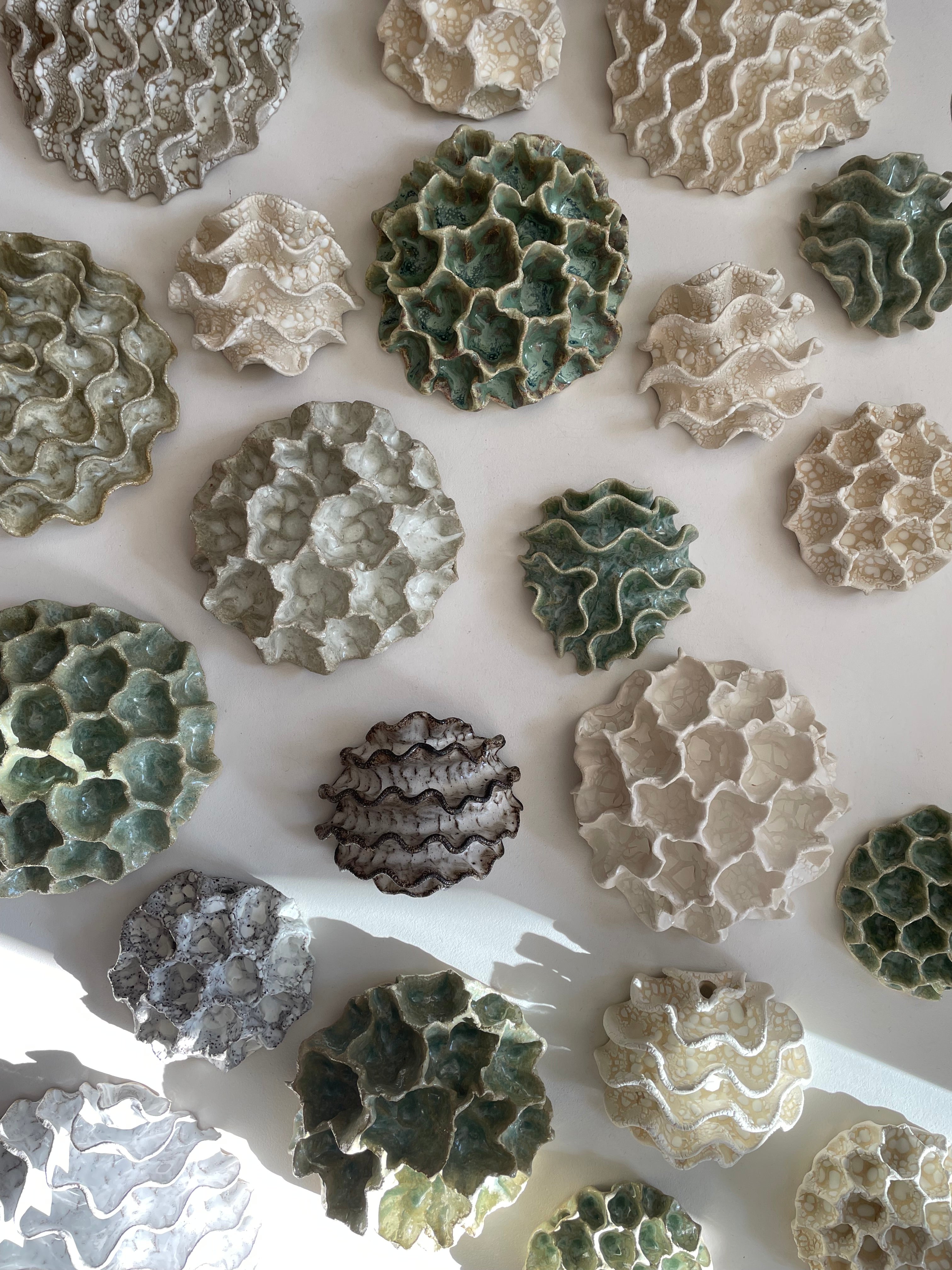 Væg Koral no. 38 - Brun - Lille