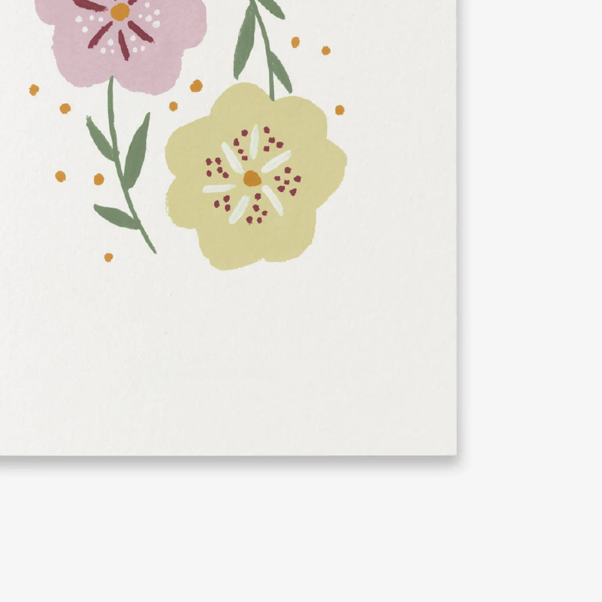 Lille kort // Blomster