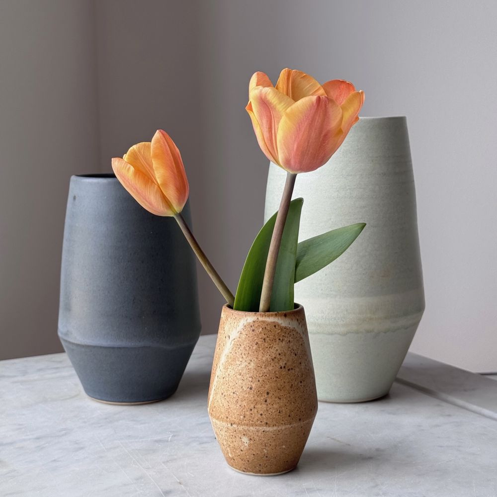 Oda Garden Vase – Stor (H:22 cm) - Mint