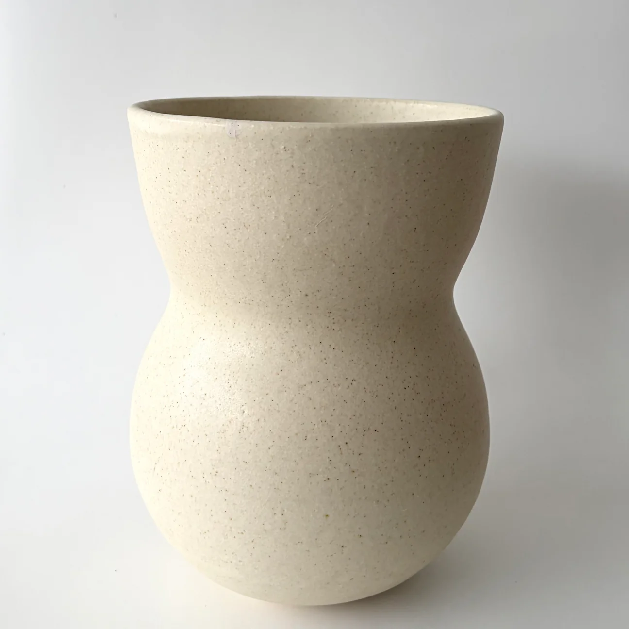 Vase (H:20 cm) - Creme
