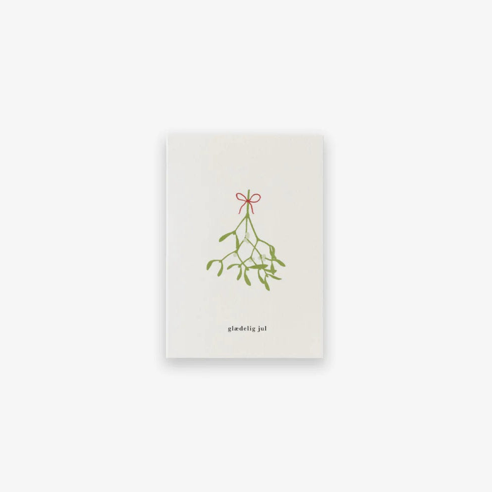 Lille kort // Mistelten, jul