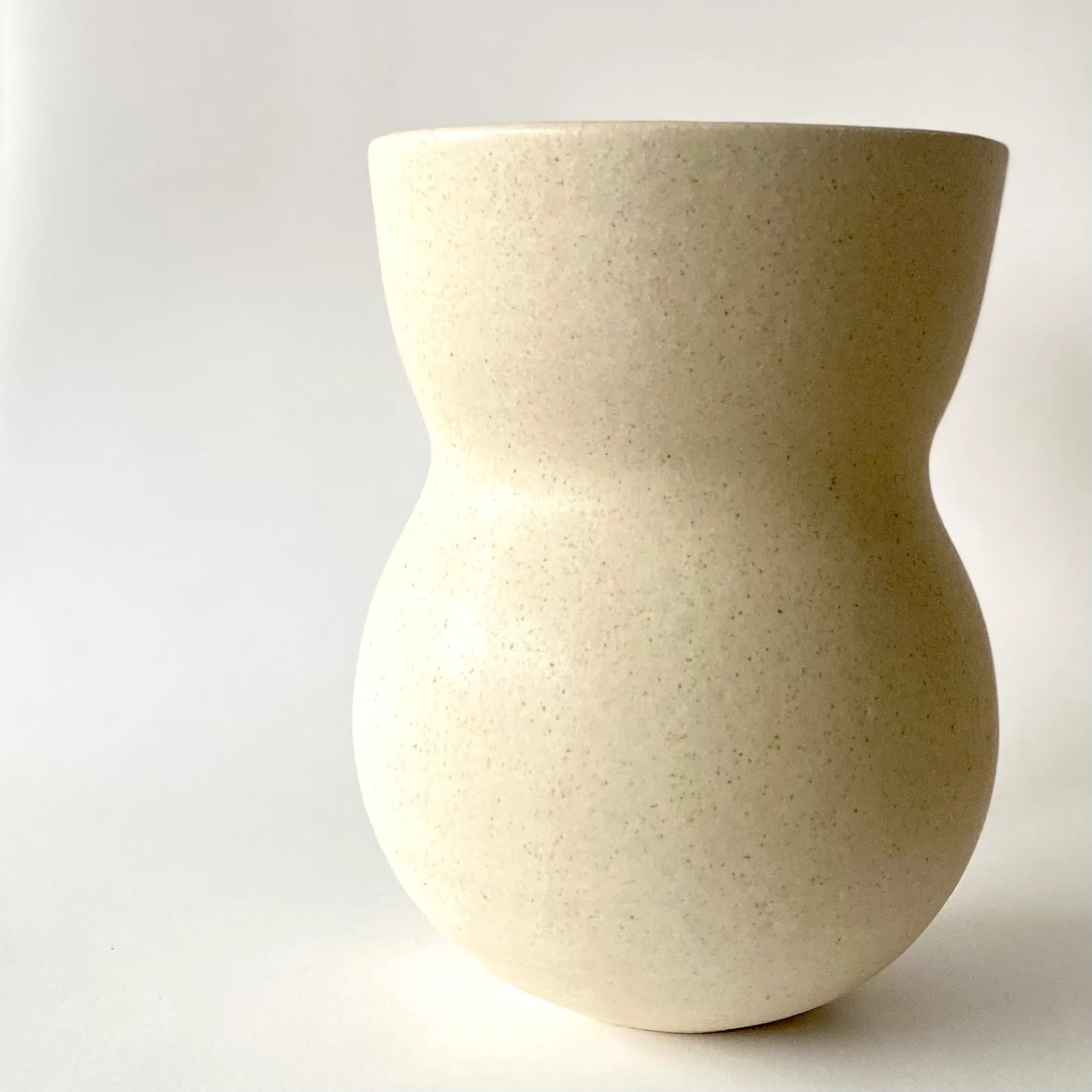 Vase (H:20 cm) - Creme