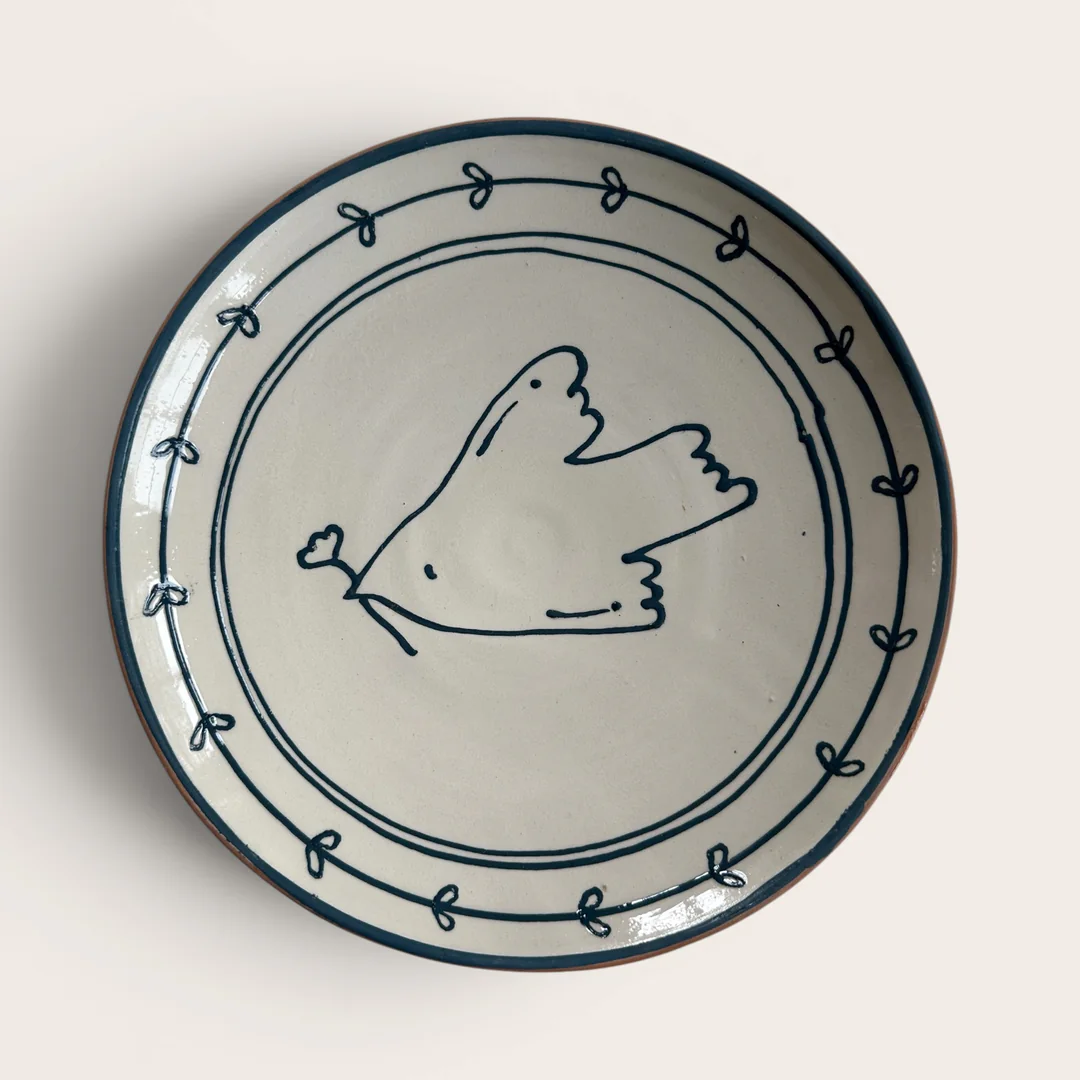 Simone Bird - Tallerken/Platte - Ø19-22 cm